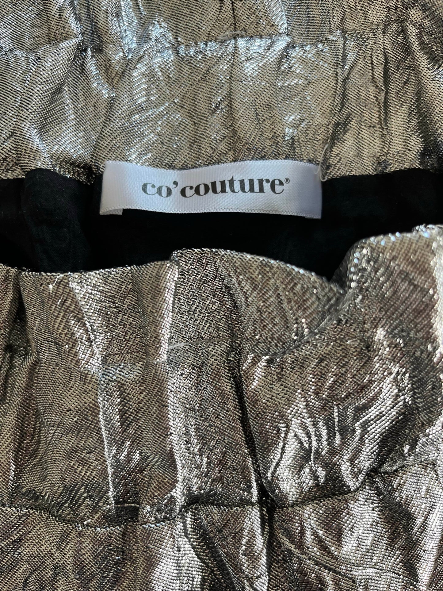 Co’Couture Vina Metallic Skirt