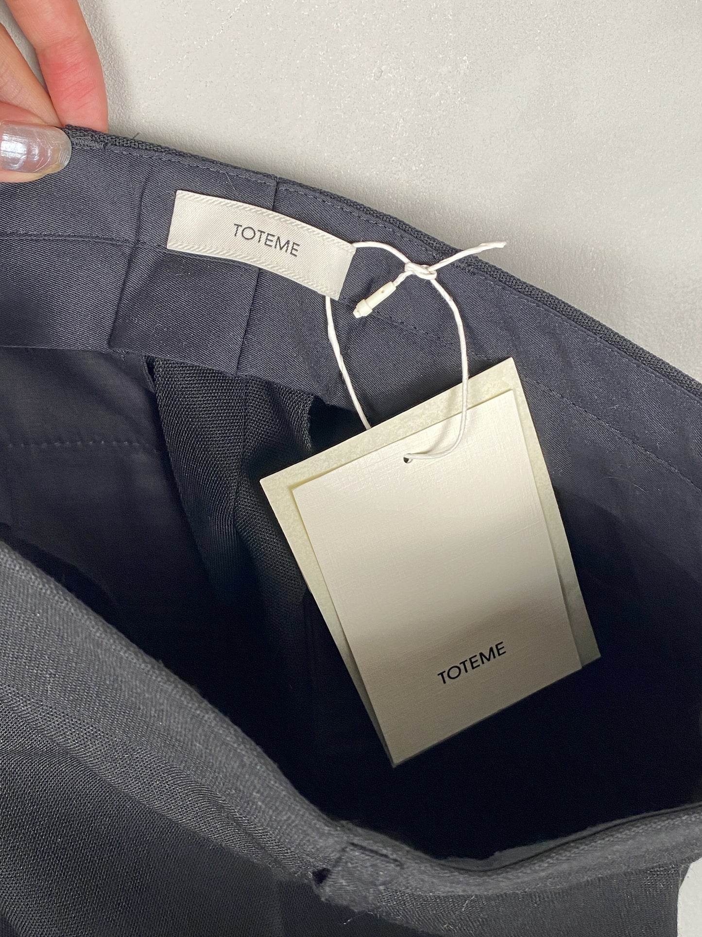 Toteme Low-waist Tailored Suit Trousers