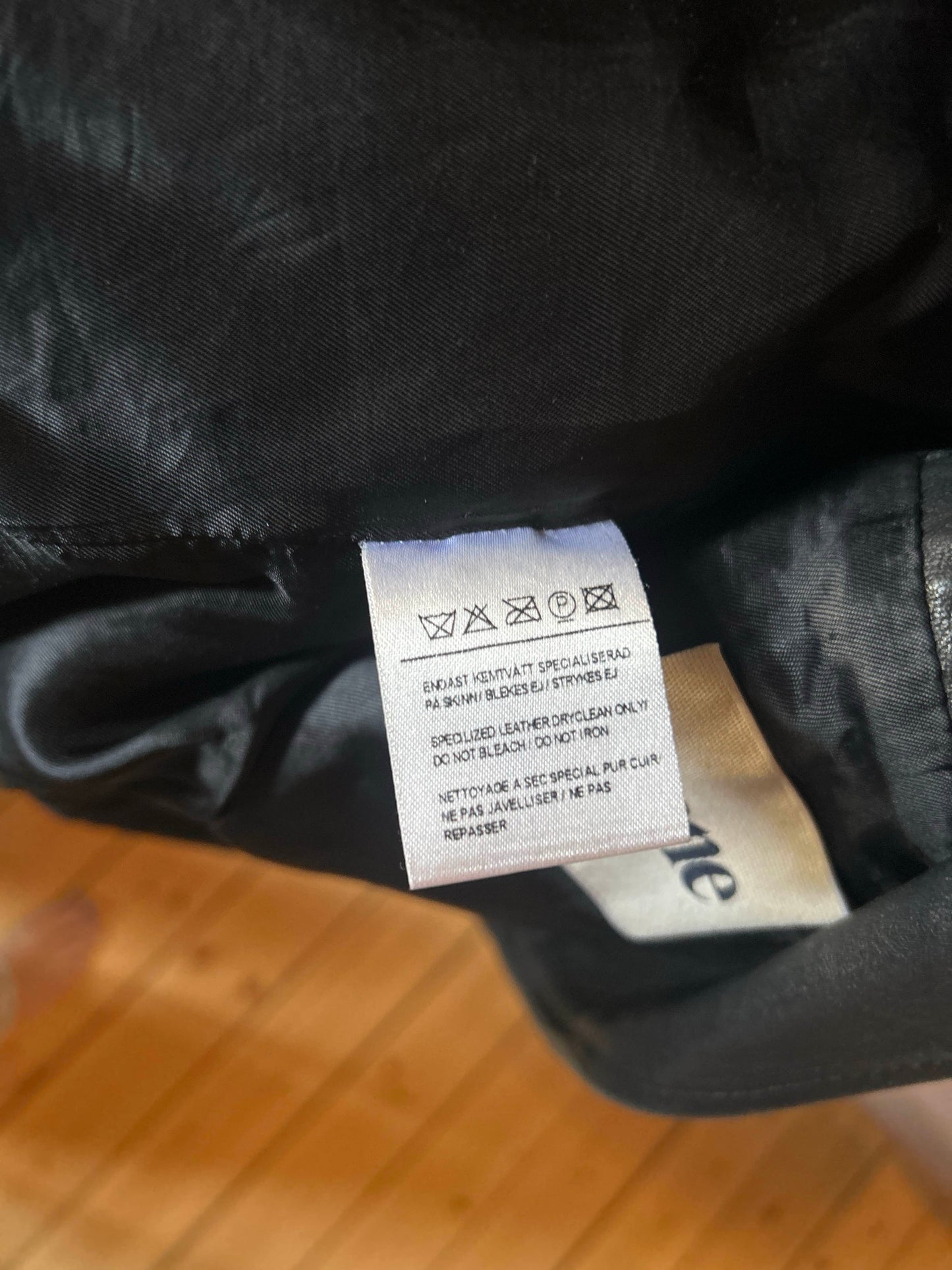 Acne Studios Acne Lederjacke