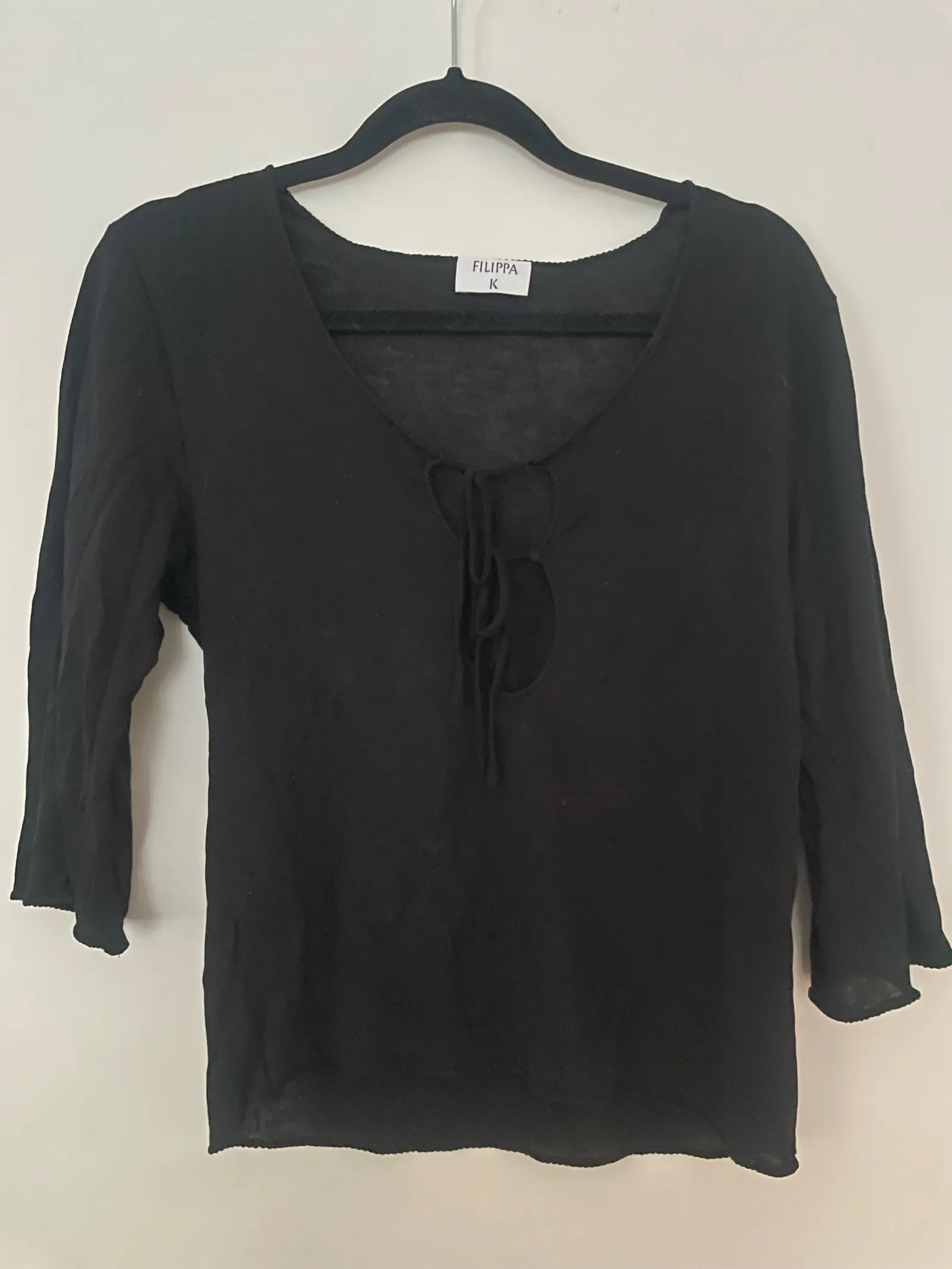 Filippa K Jersey Tie Top