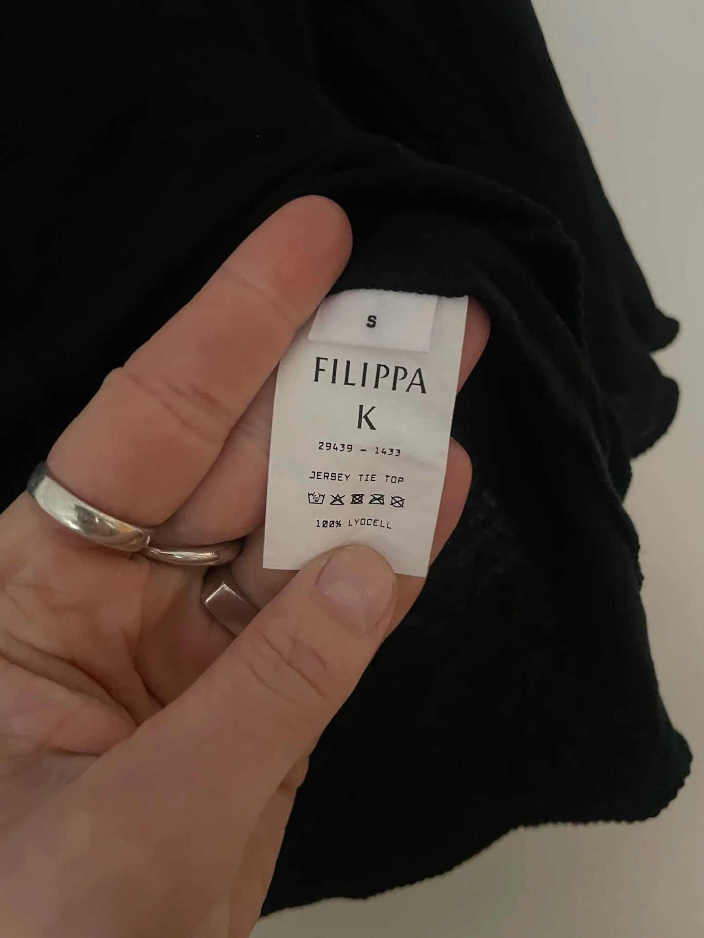 Filippa K Jersey Tie Top
