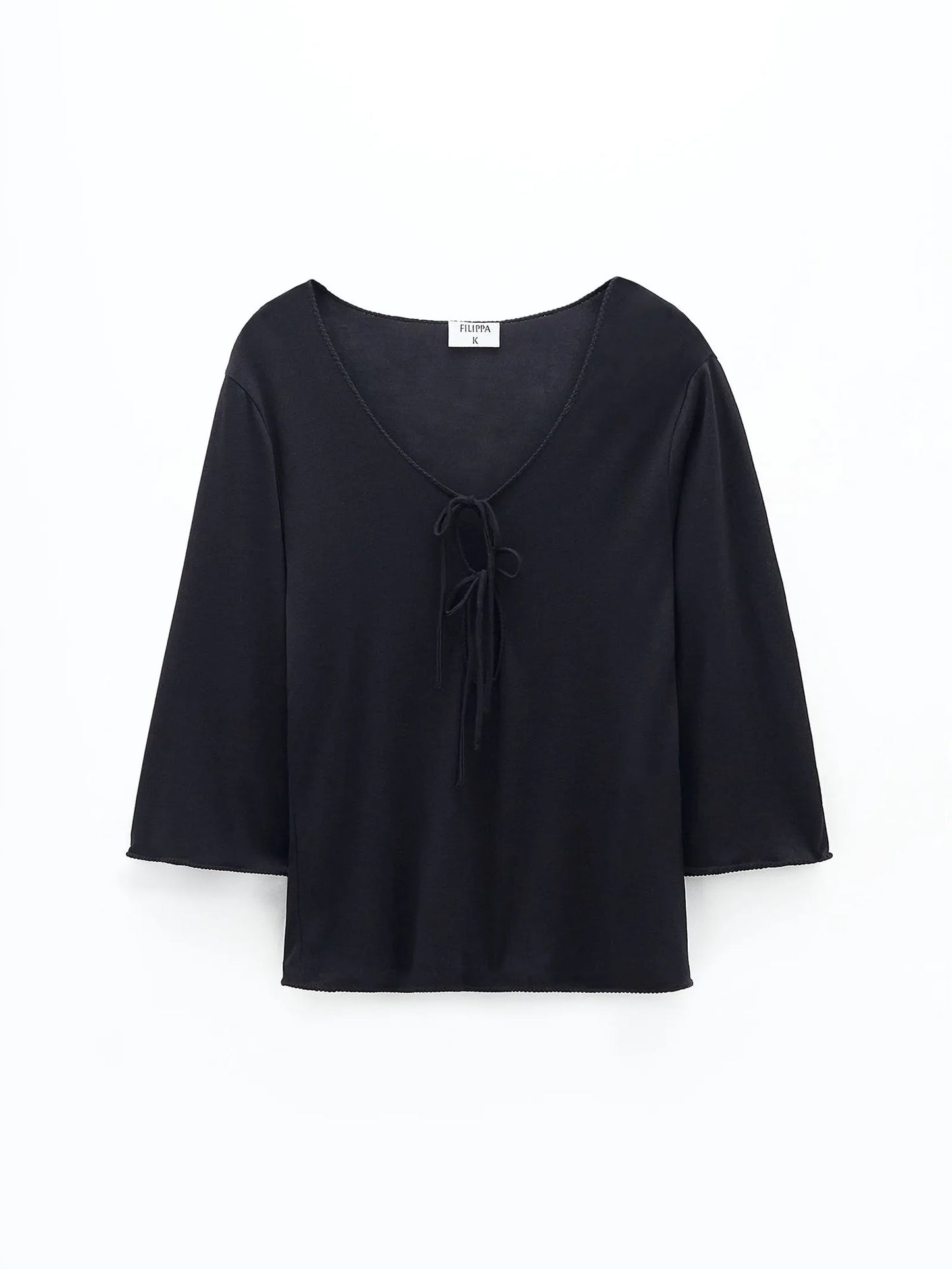Filippa K Jersey Tie Top