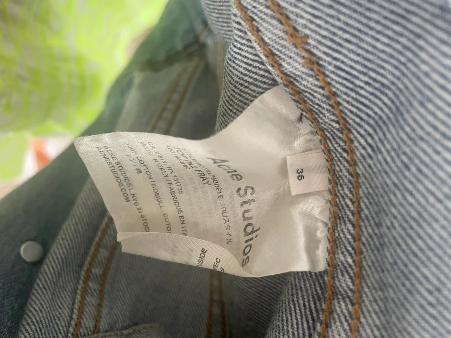 Acne Studios Distressed Jacket