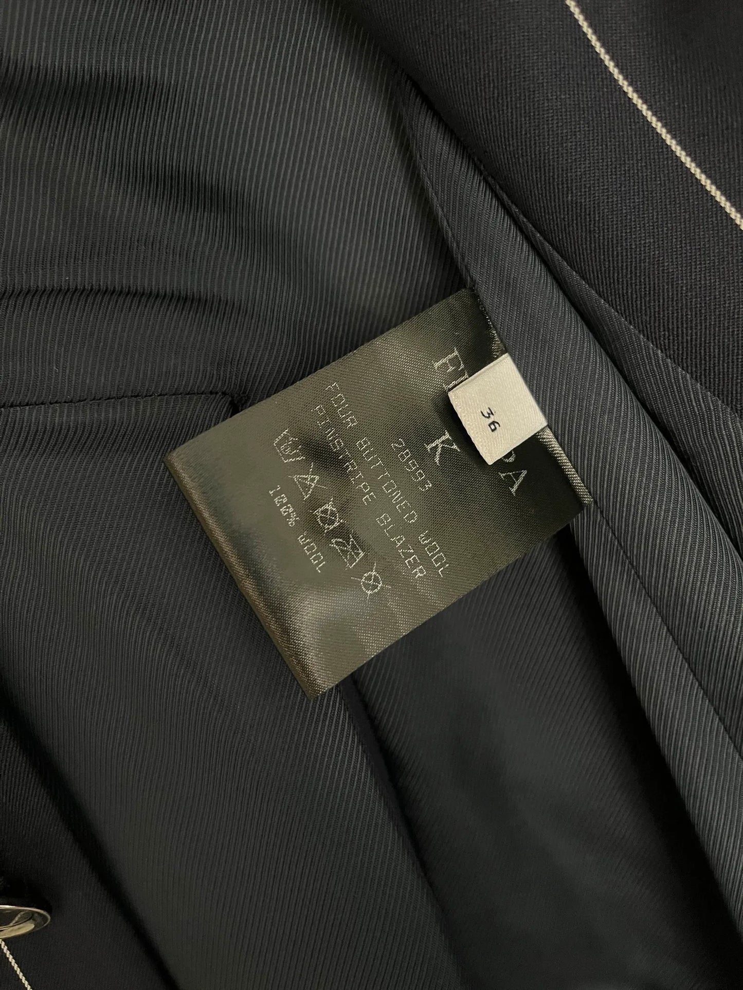 Filippa K Wool Pinstripe Blazer