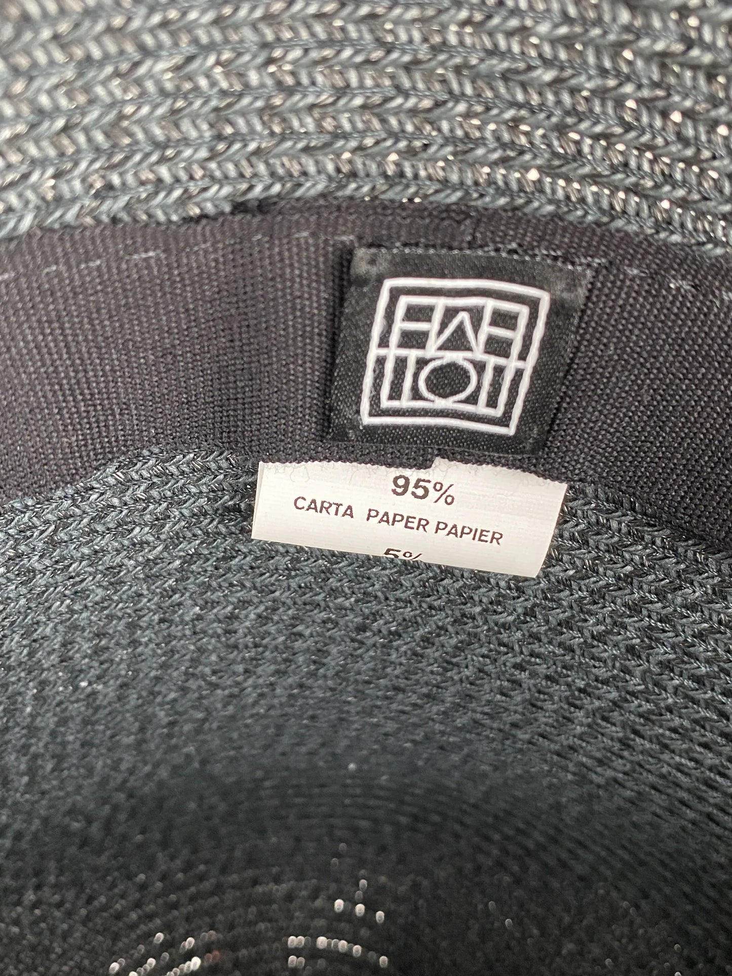 Toteme Woven Paper Straw Hat