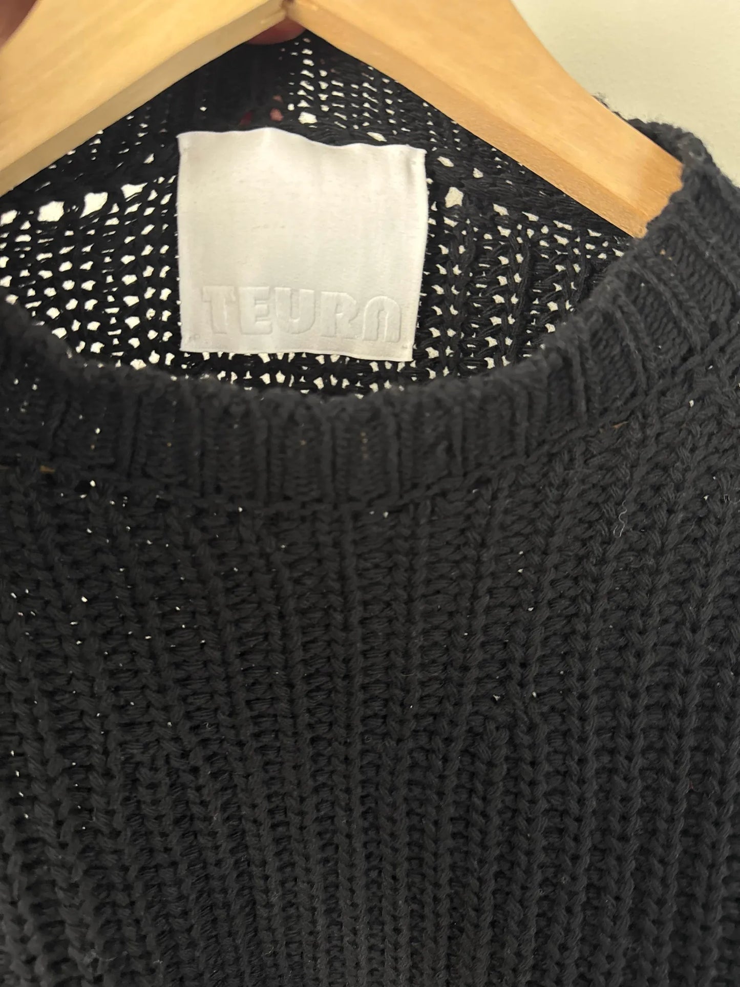 Teurn Studios Alra Black Sweater