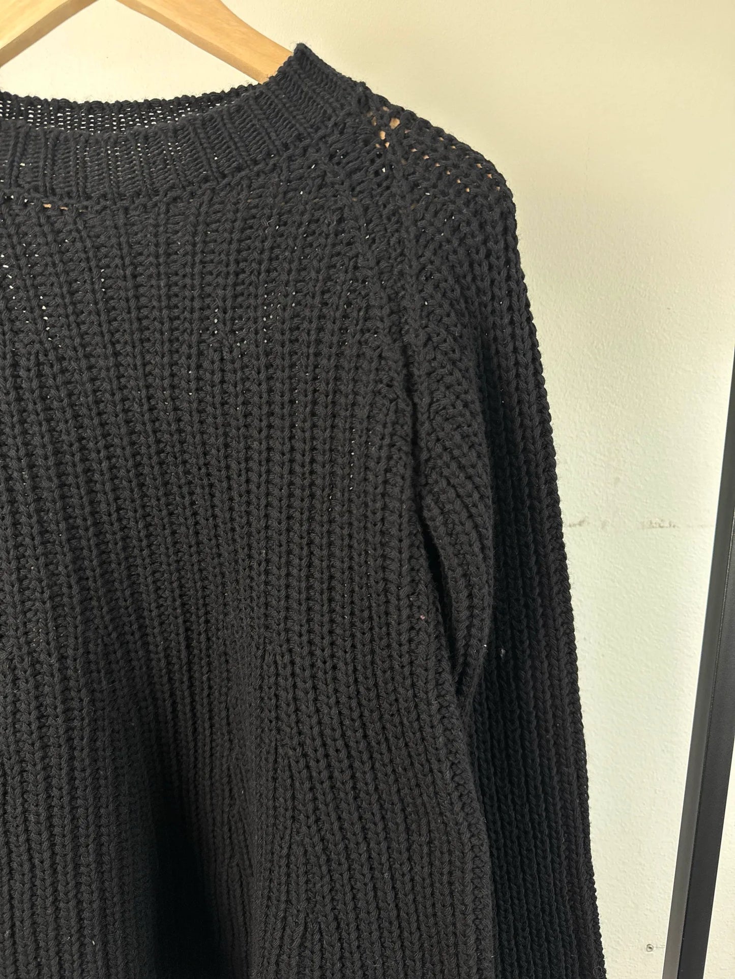 Teurn Studios Alra Black Sweater