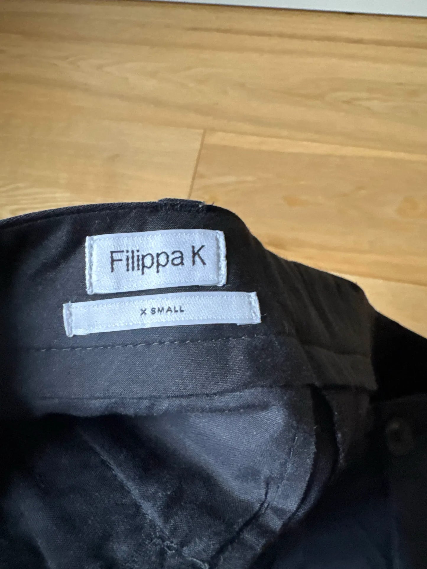 Filippa K Luisa Cropped Cool Wool Slacks Trousers
