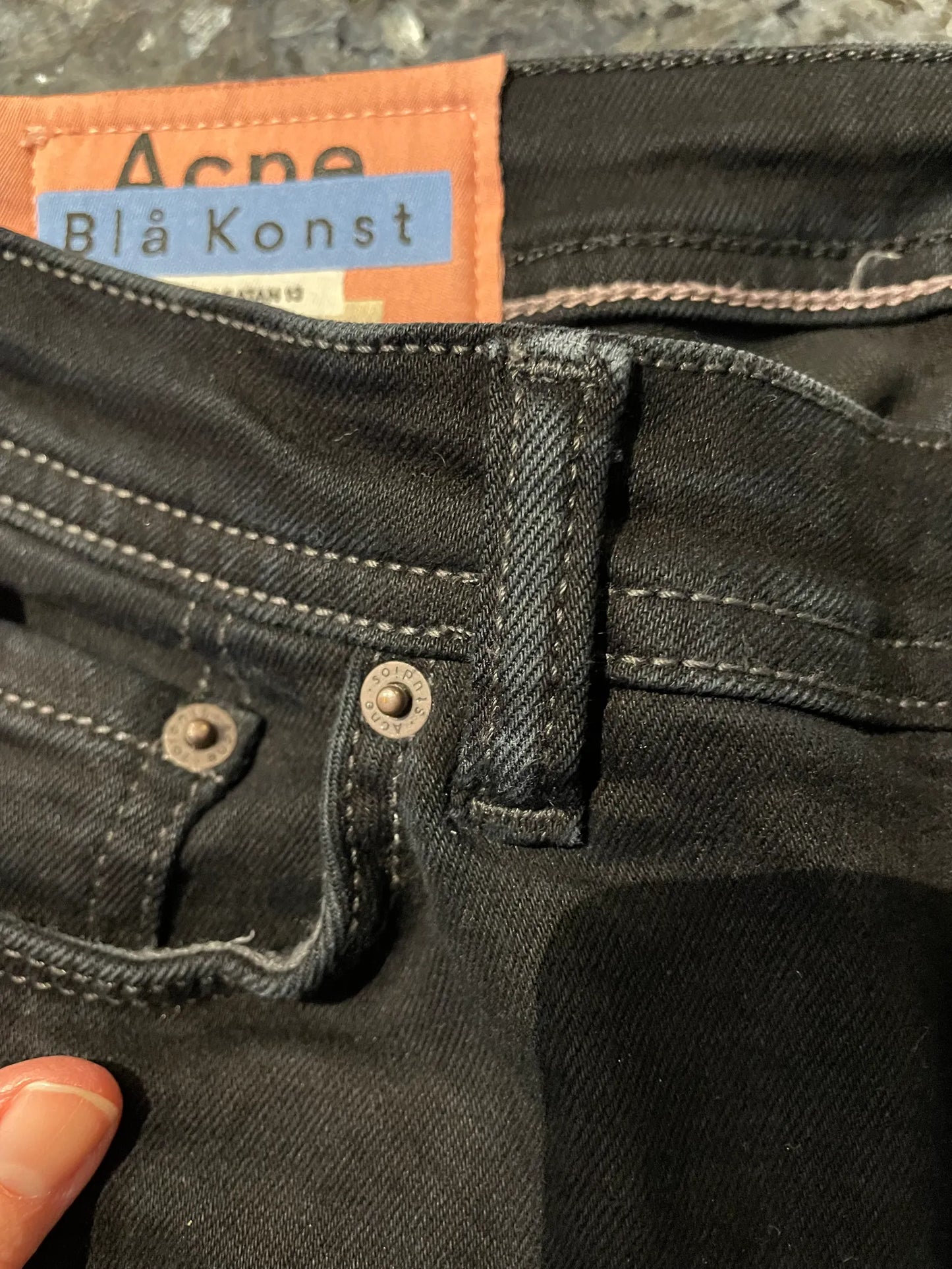 Acne Studios Peg Jeans