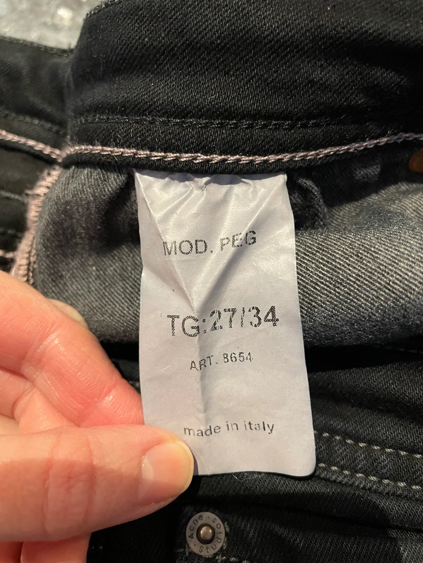Acne Studios Peg Jeans