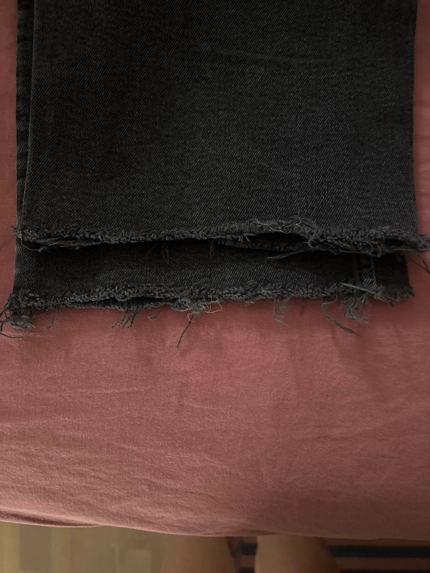 Arket Fern Cropped Utsvängda Stretchjeans Jeans