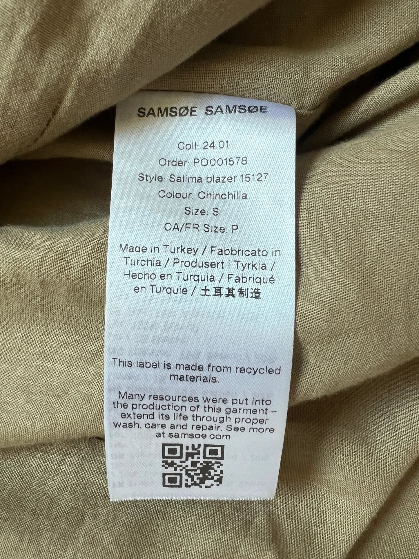Samsøe Samsøe Salima Blazer