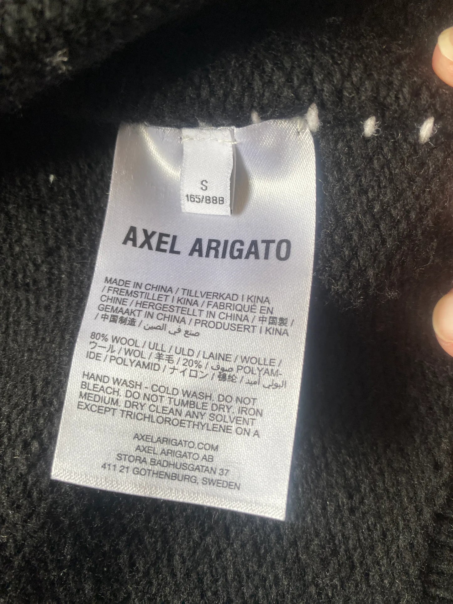 Axel Arigato Memory Cardigan