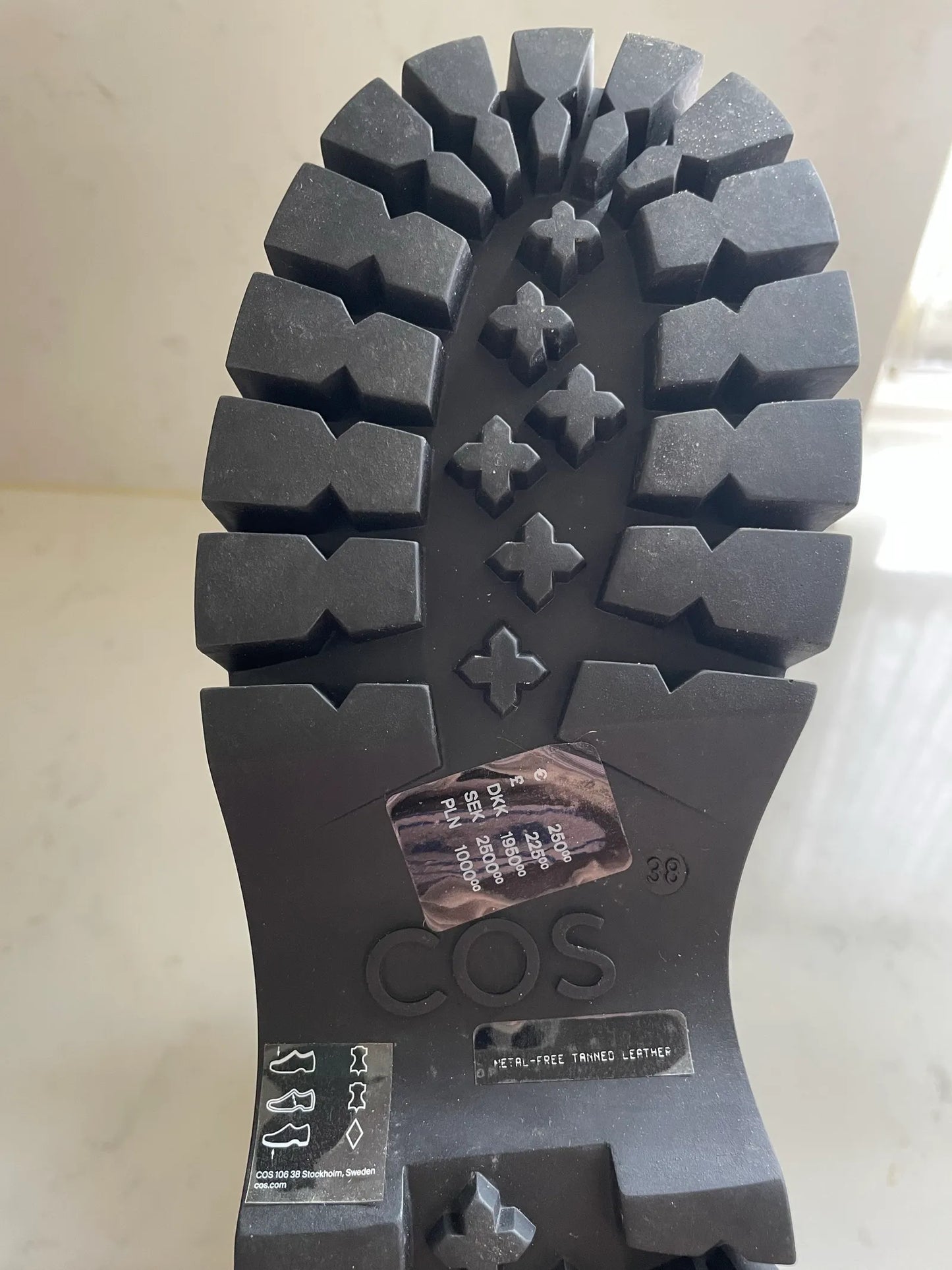 Cos Chunky Lace-up Boots
