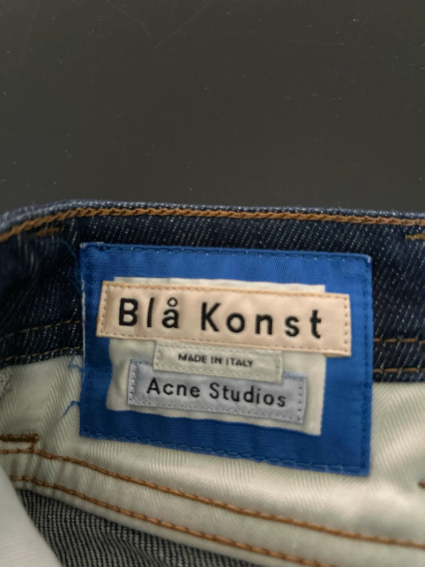 Acne Studios Blå Konst Jeans