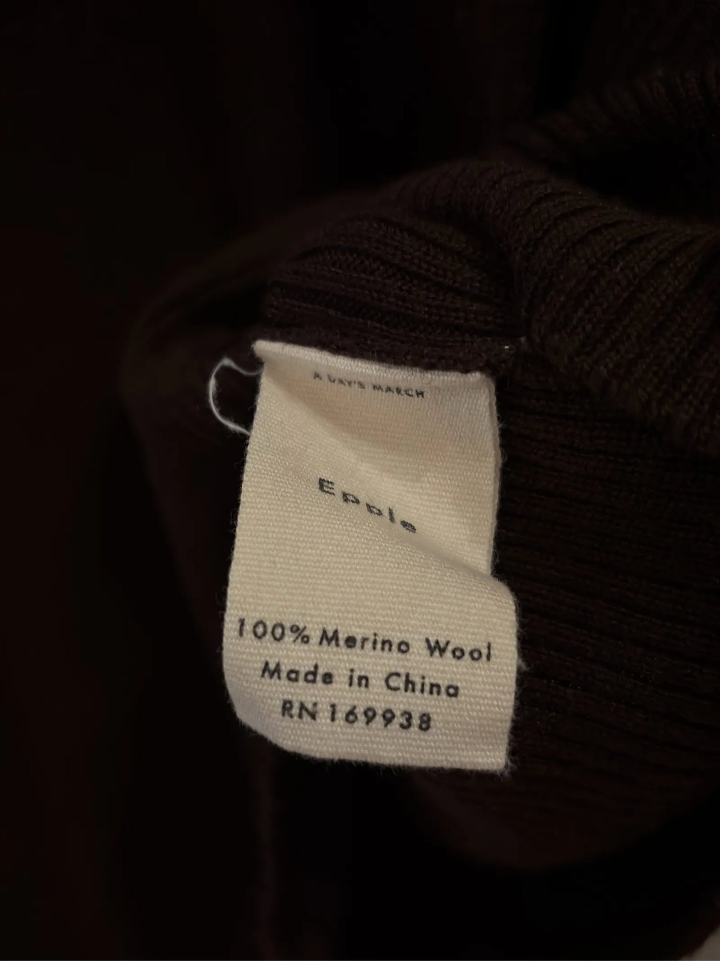 A Day's March Epple Sweater