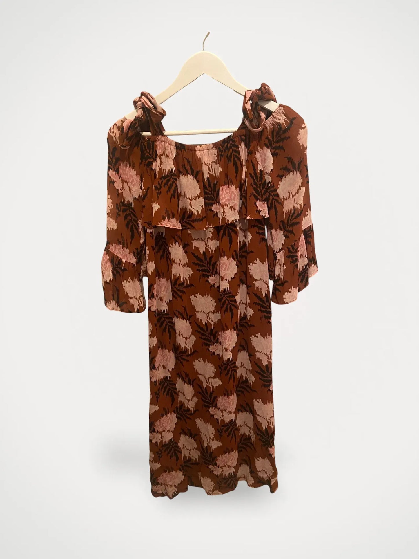 Ganni Monnette Georgette Dress