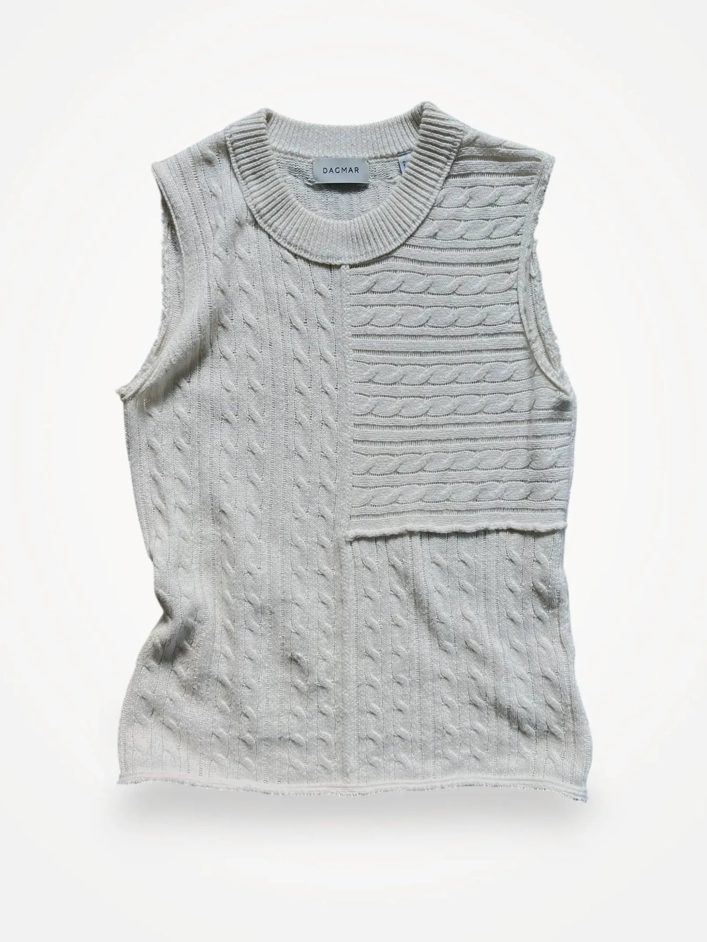 Dagmar Cable knit top Vest