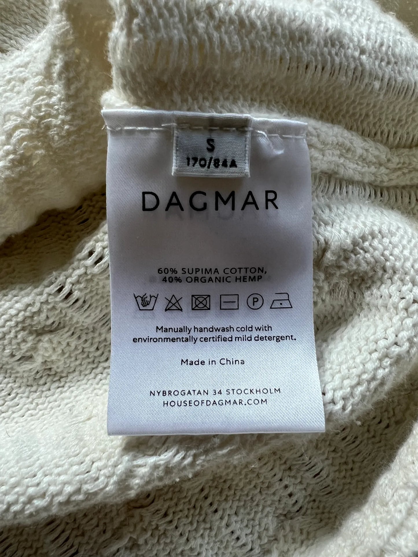 Dagmar Cable knit top Vest