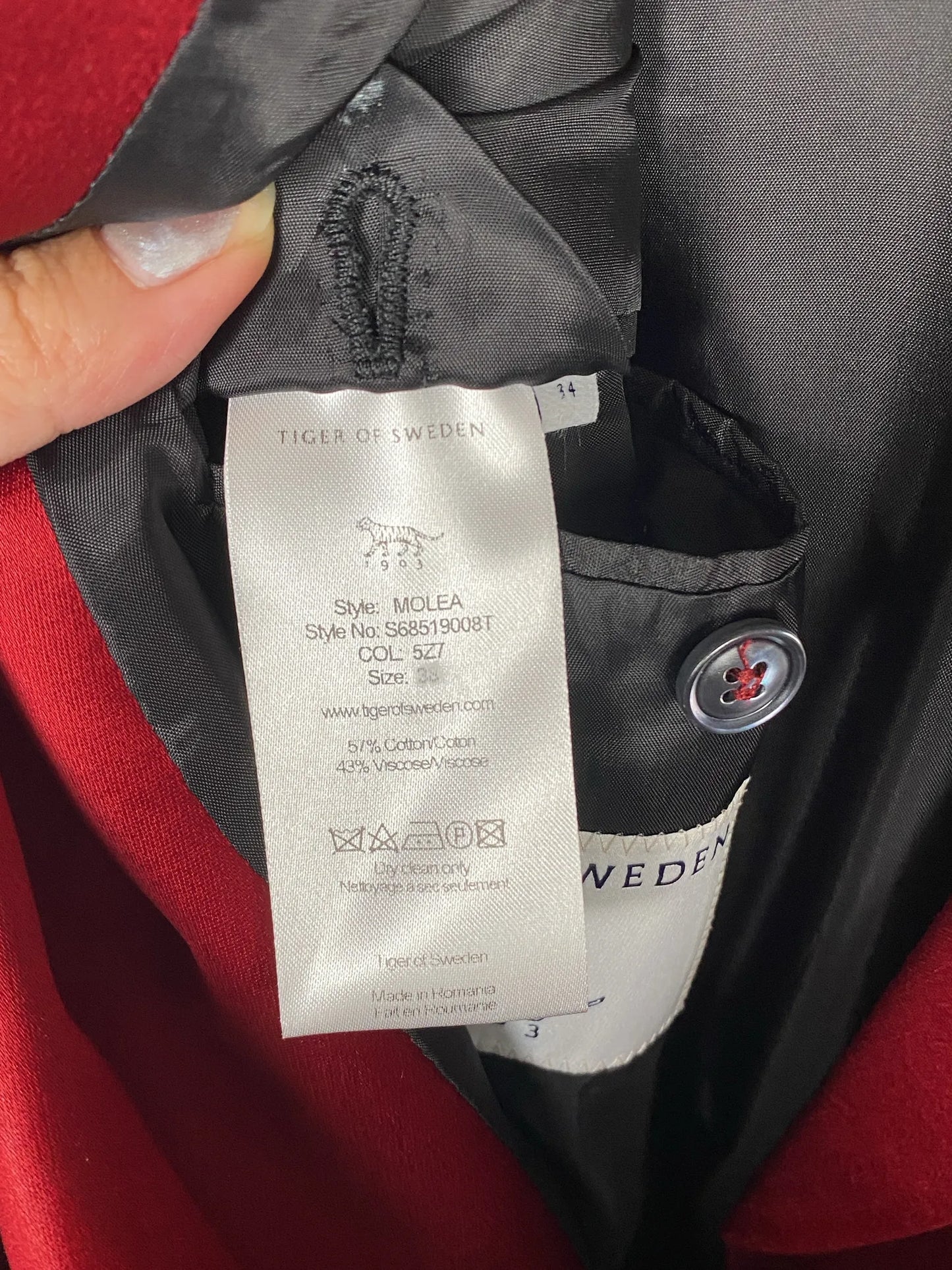 Tiger of Sweden Molea Suit