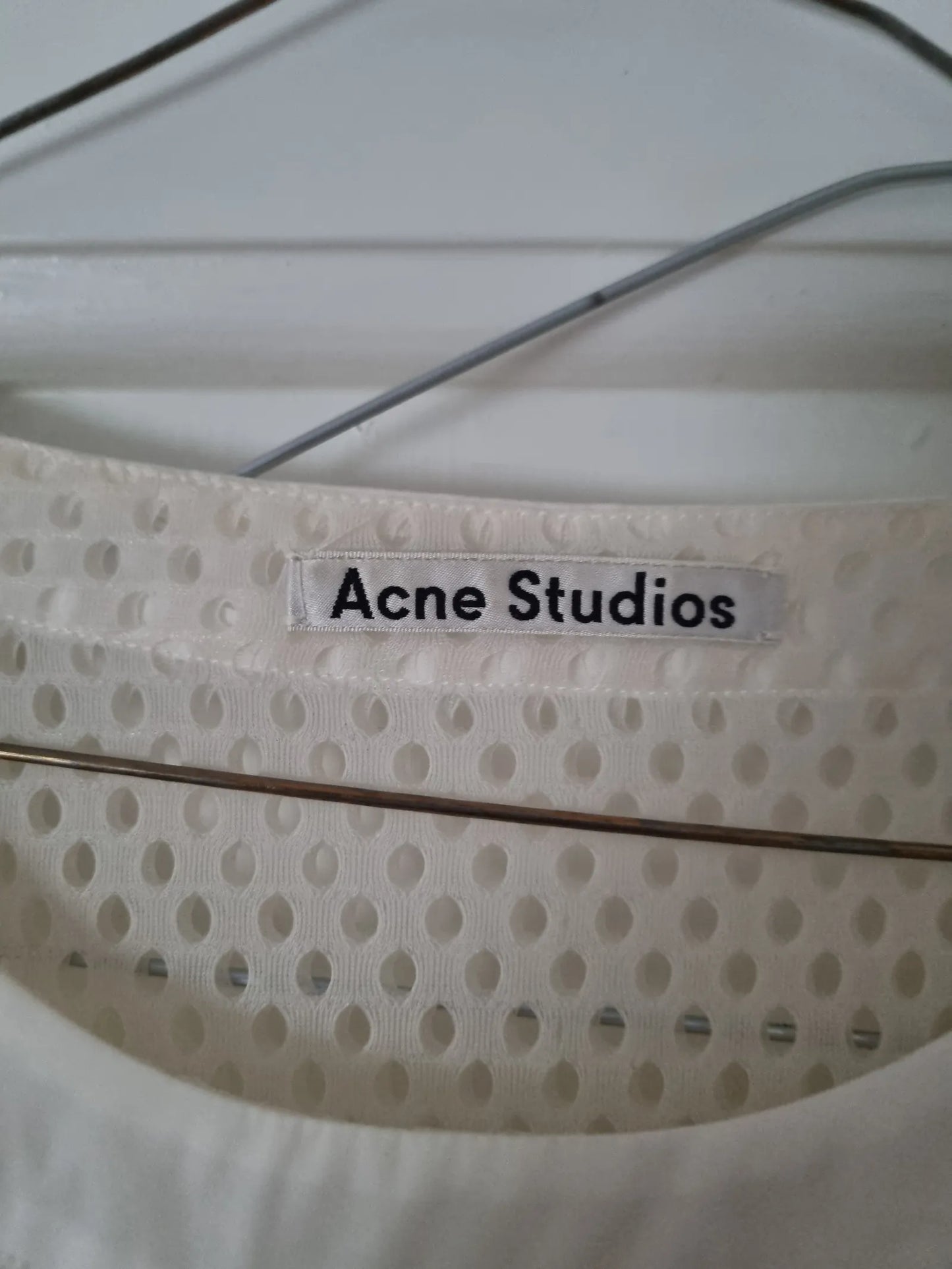 Acne Studios Avre Mesh Pss15 T-shirt
