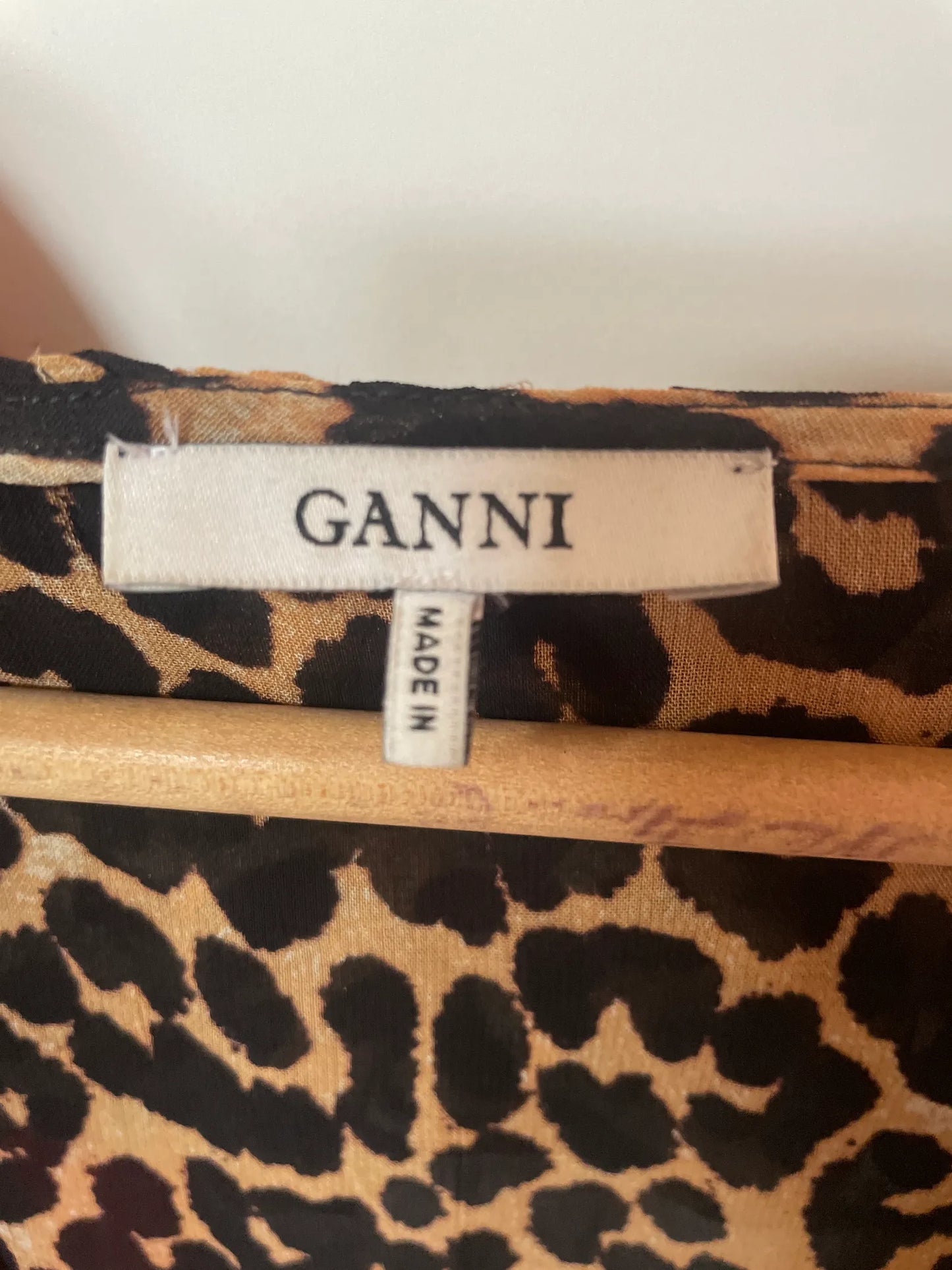 Ganni Fairfax Georgette Blouse