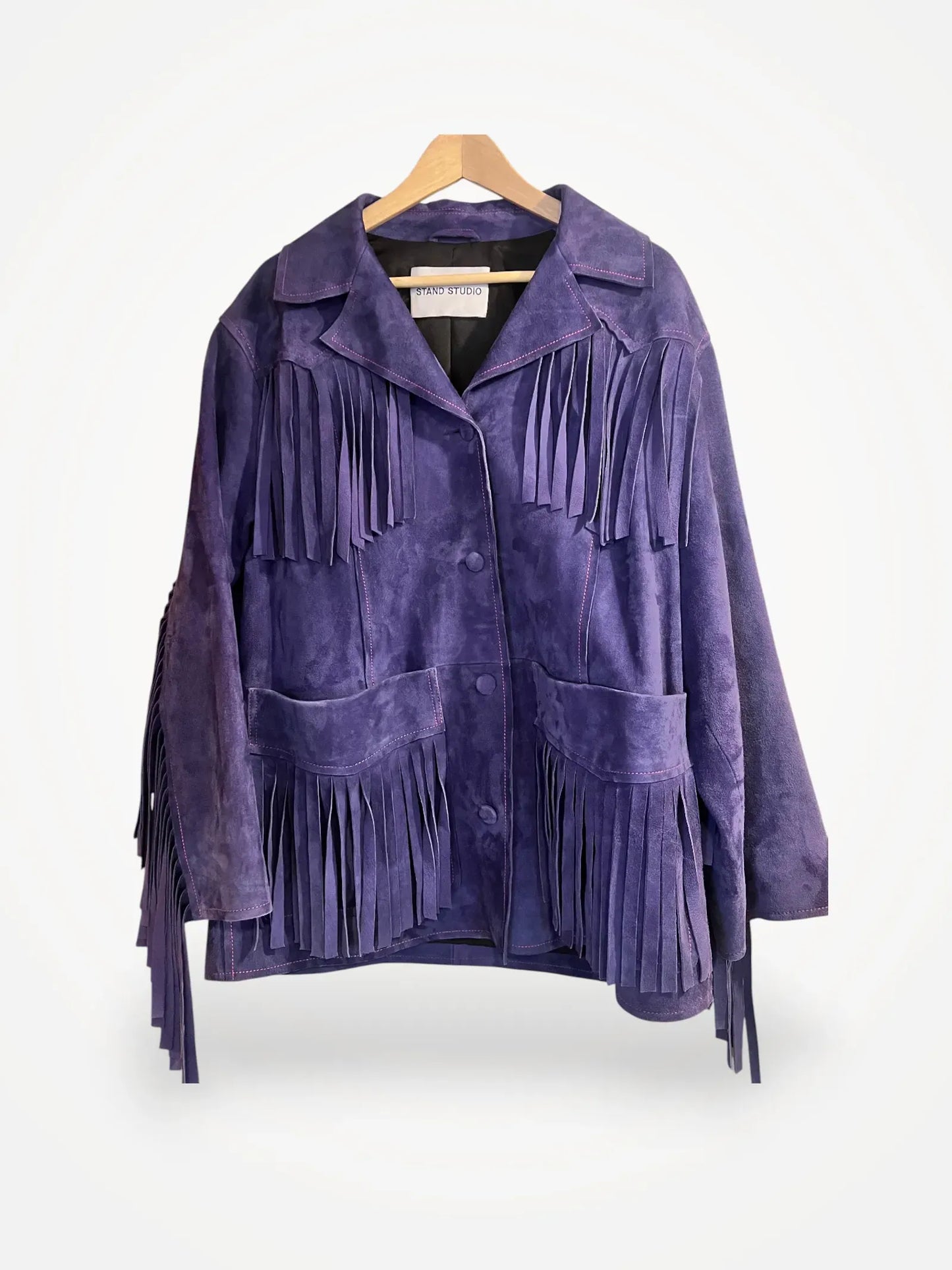 Stand Studio Fringe Jacket Leather jacket