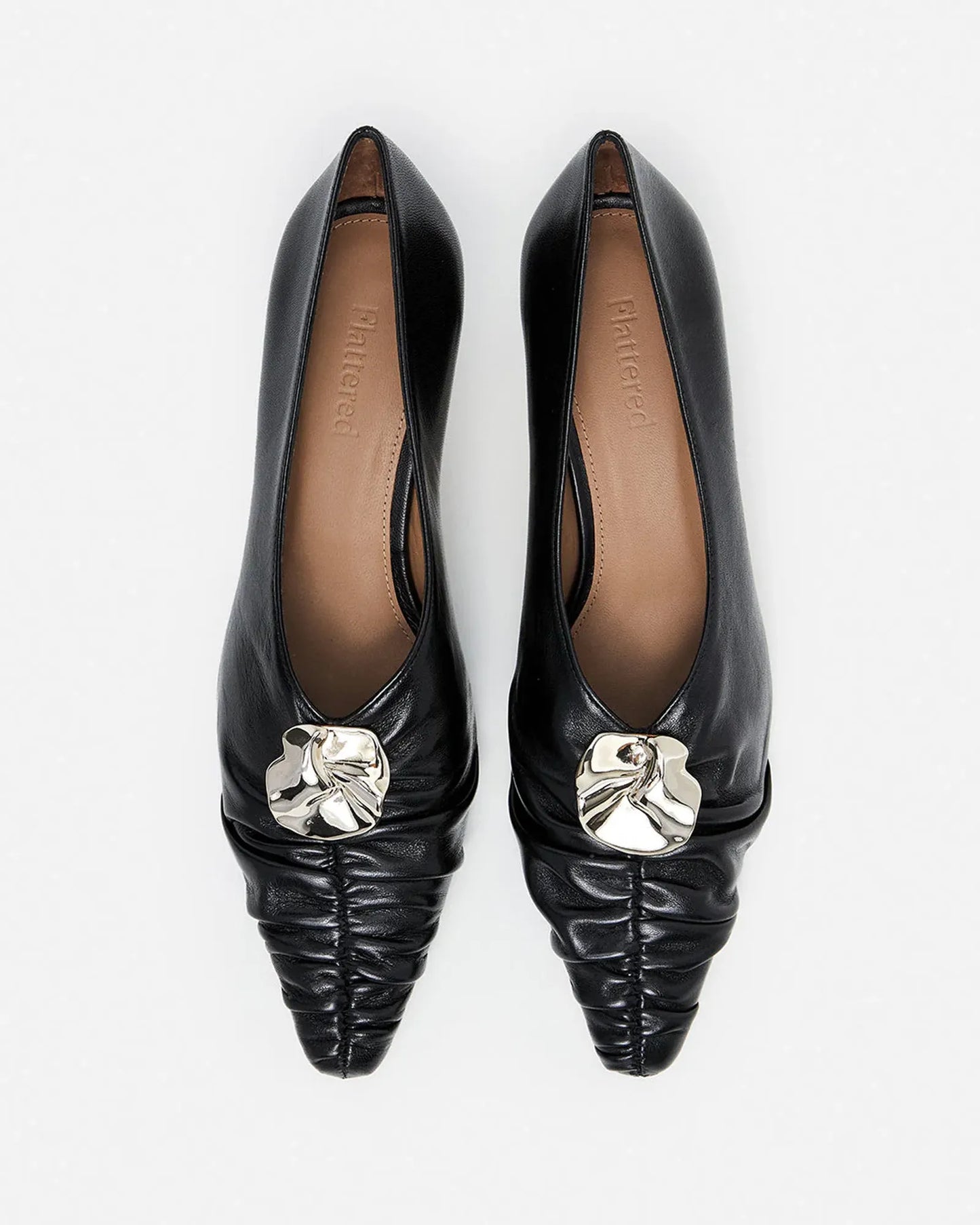 Flattered Tamara Black Heels