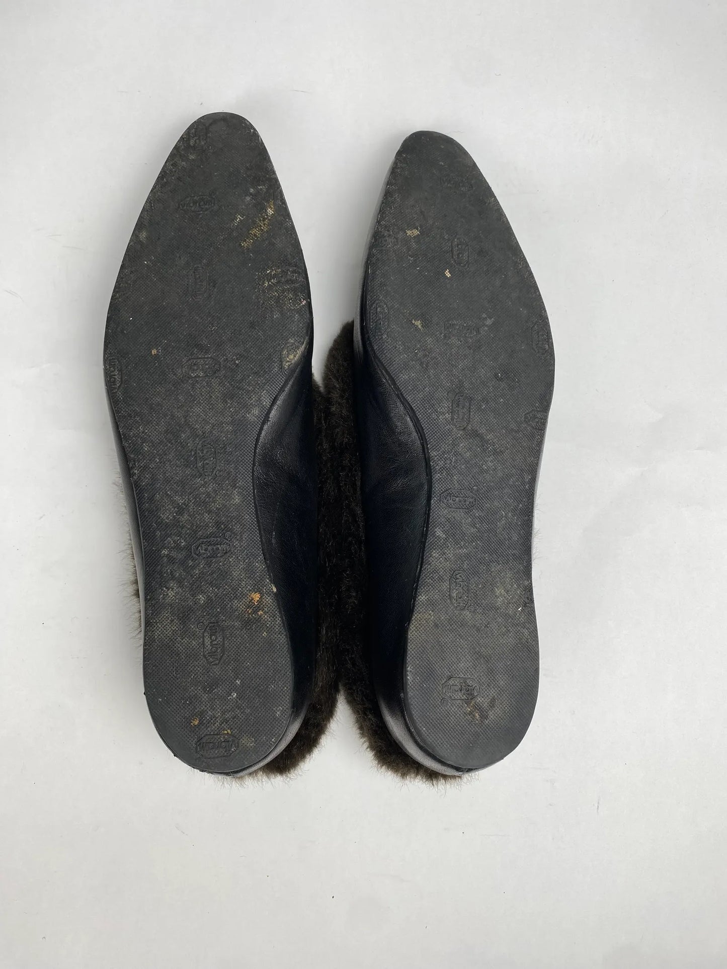 Toteme The Faux Fur Trim Ballerina Ballet flats