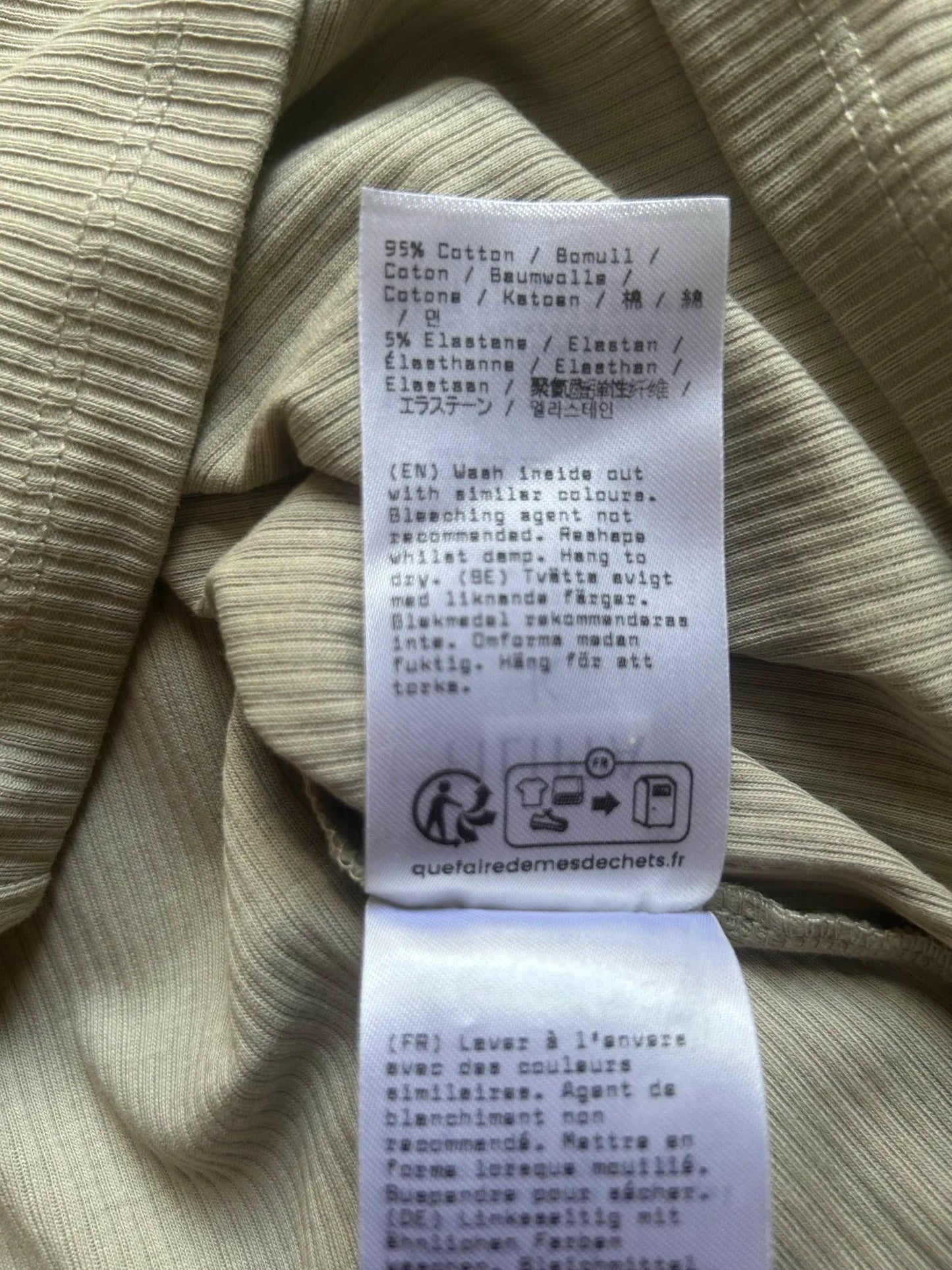 Filippa K Fine Rib T-shirt