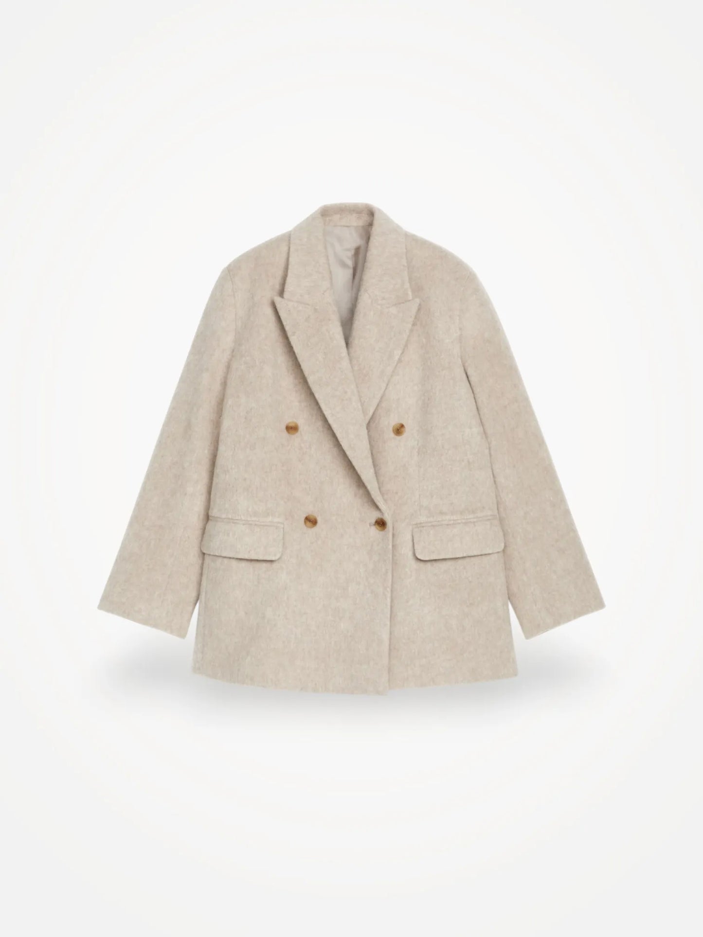 Arket I Borstad Ull Blazer