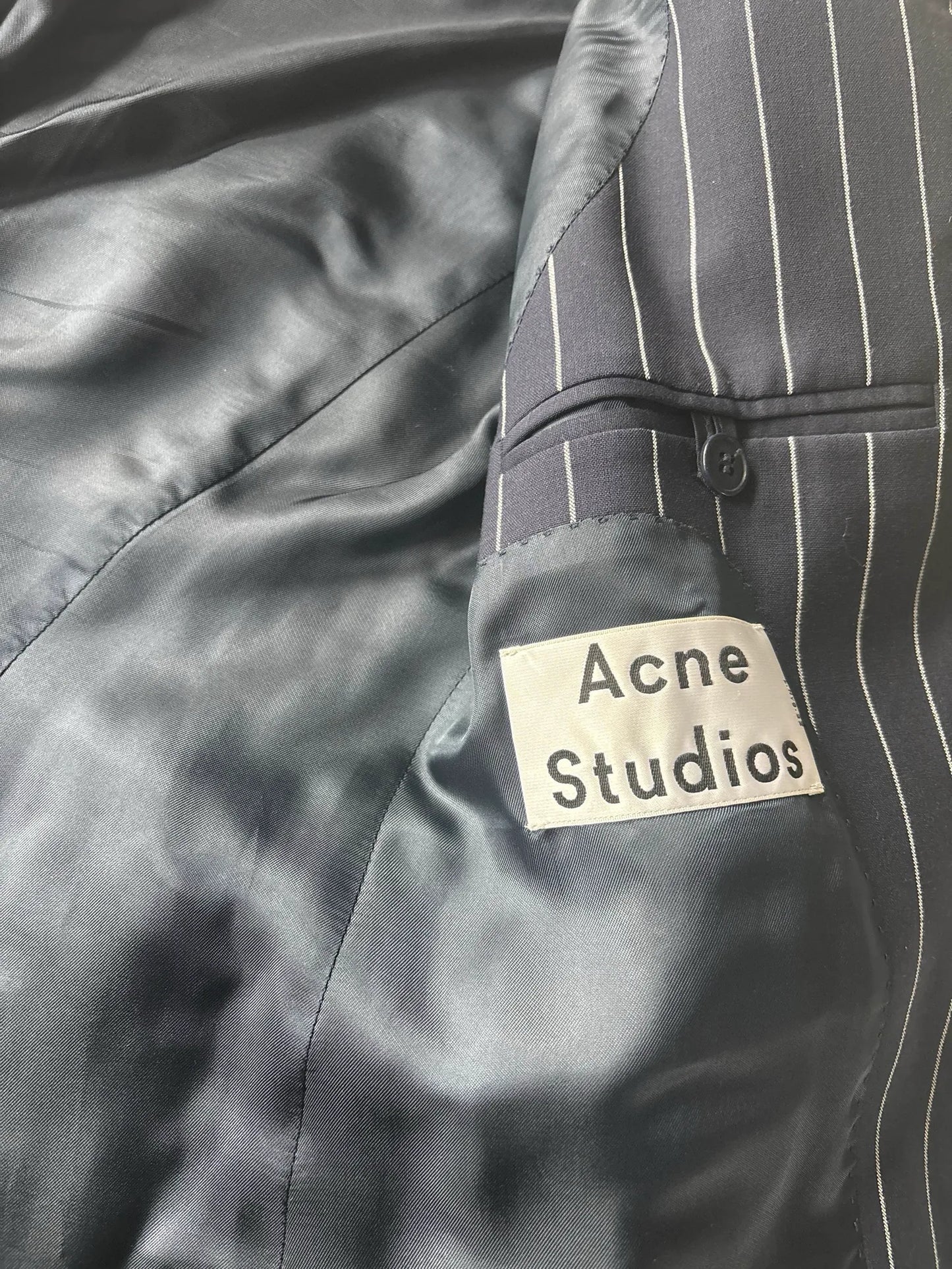 Acne Studios Cali Pinstripe Blazer