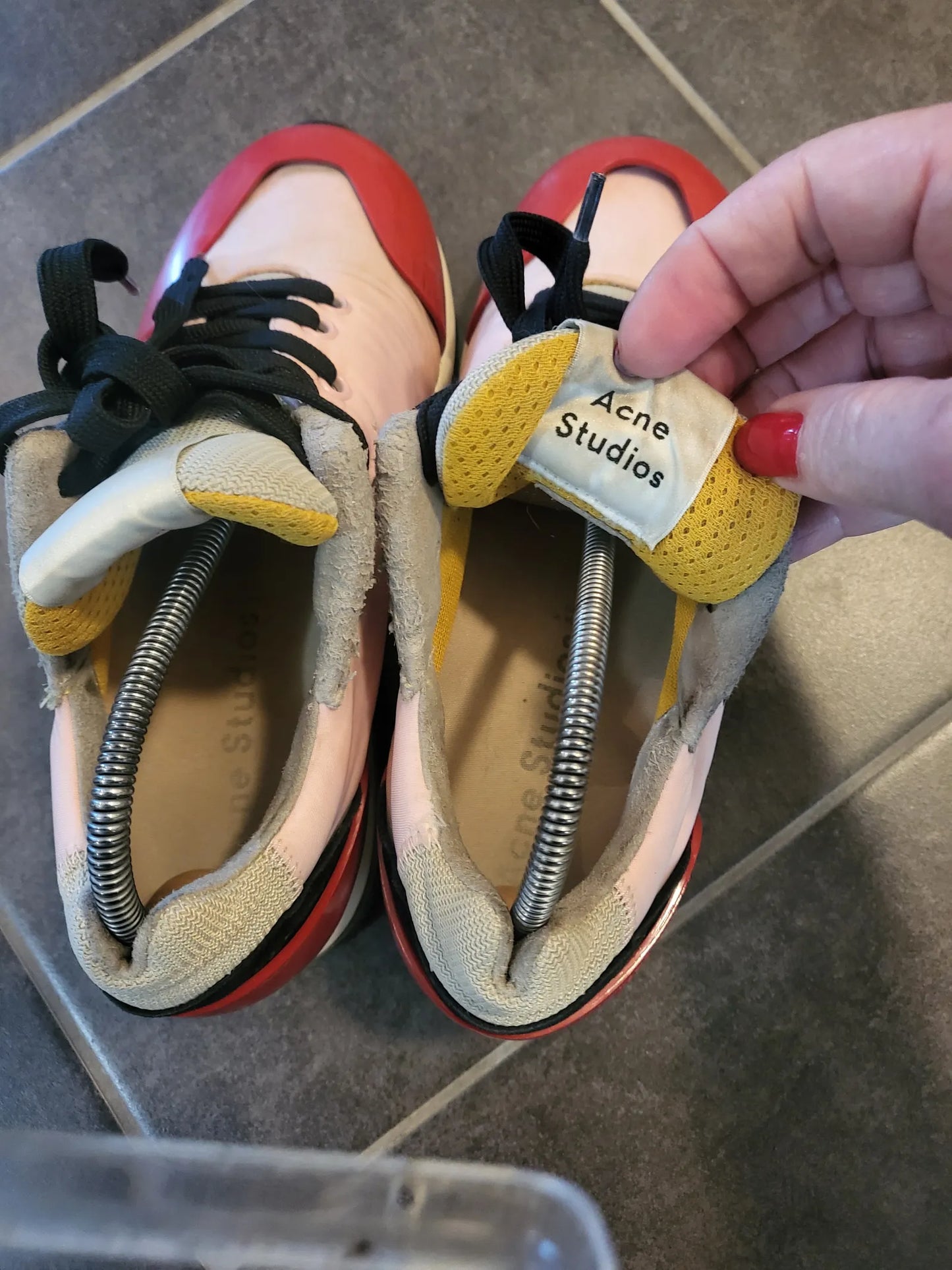 Acne Studios Jeriko Pale Vintage Sneakers
