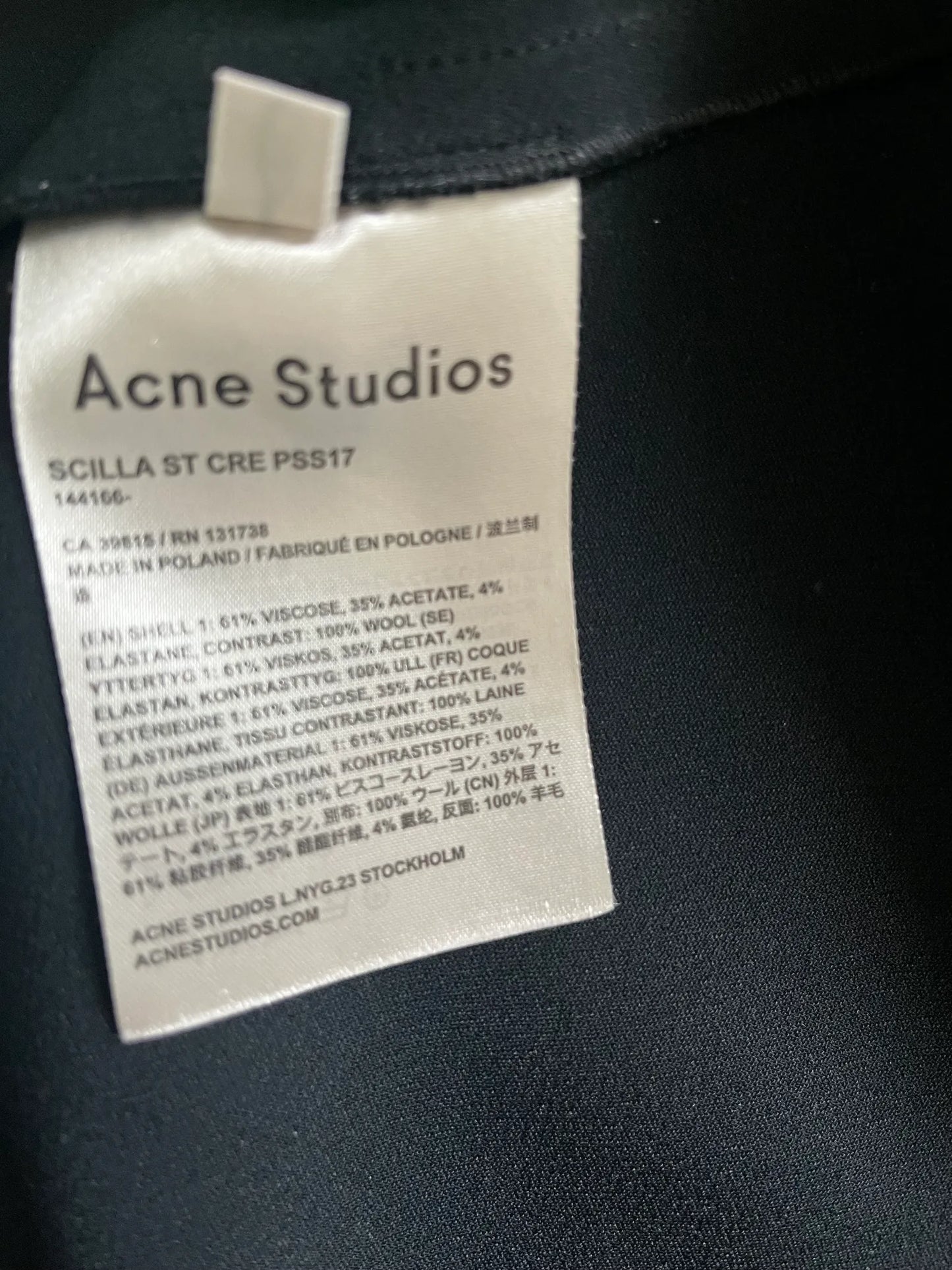 Acne Studios Kleid