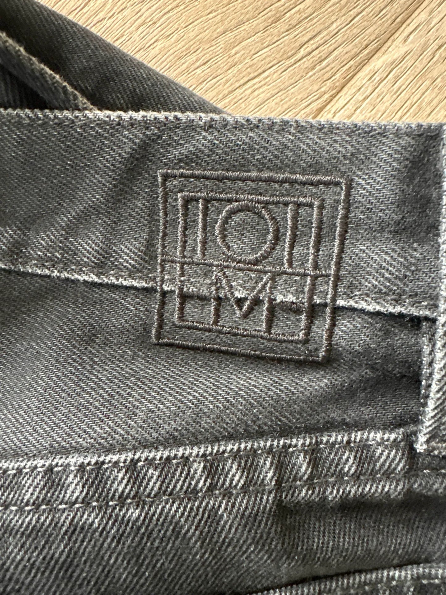 Toteme Cropped Kick Denim Jeans