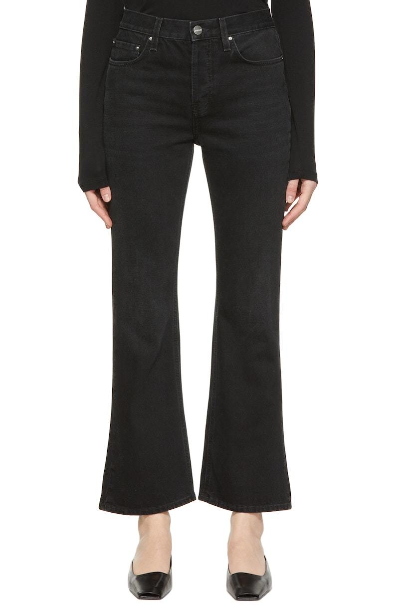 Toteme Cropped Kick Denim Jeans