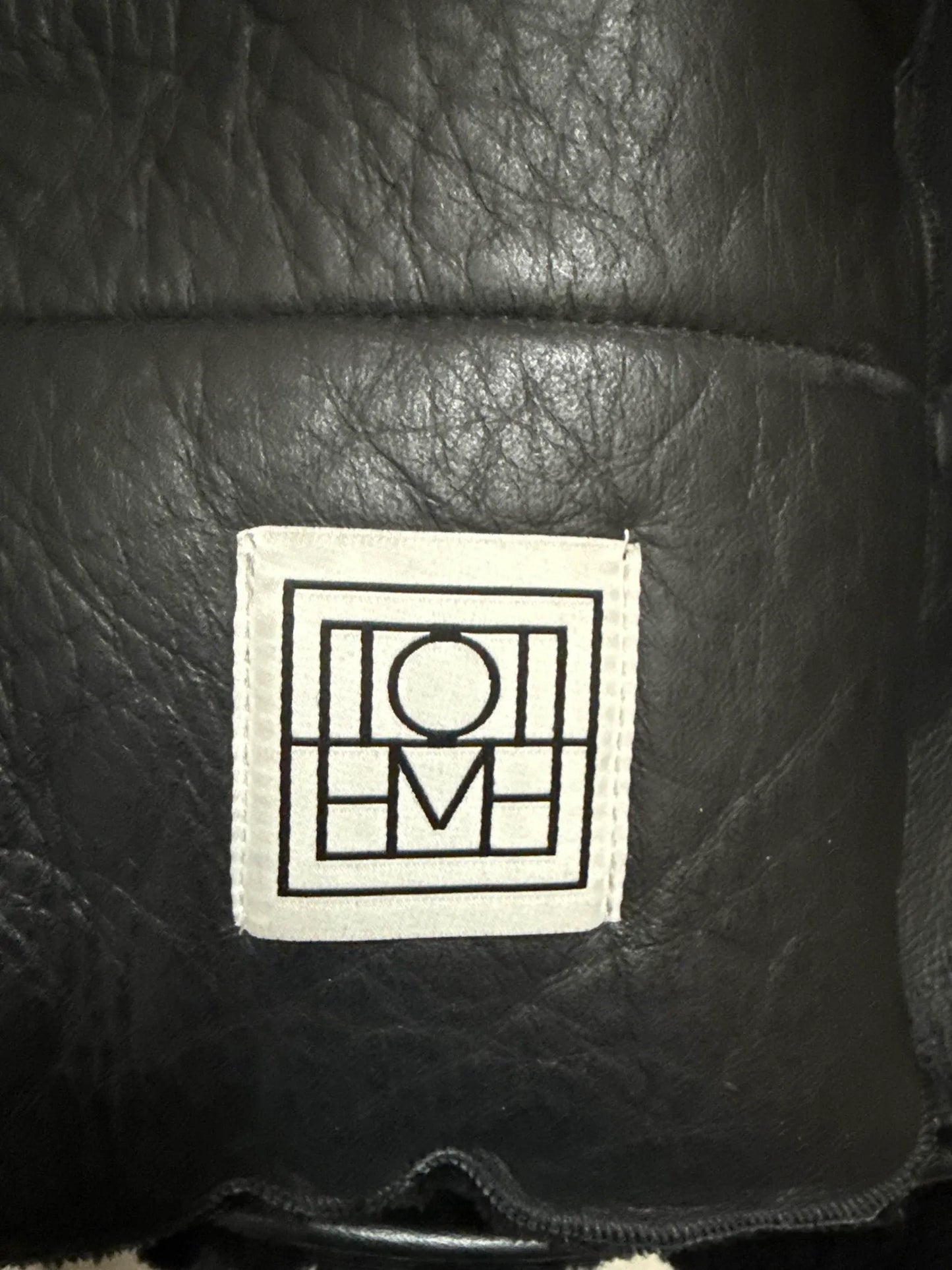 Toteme Teddy Shearling Clasp Jacket