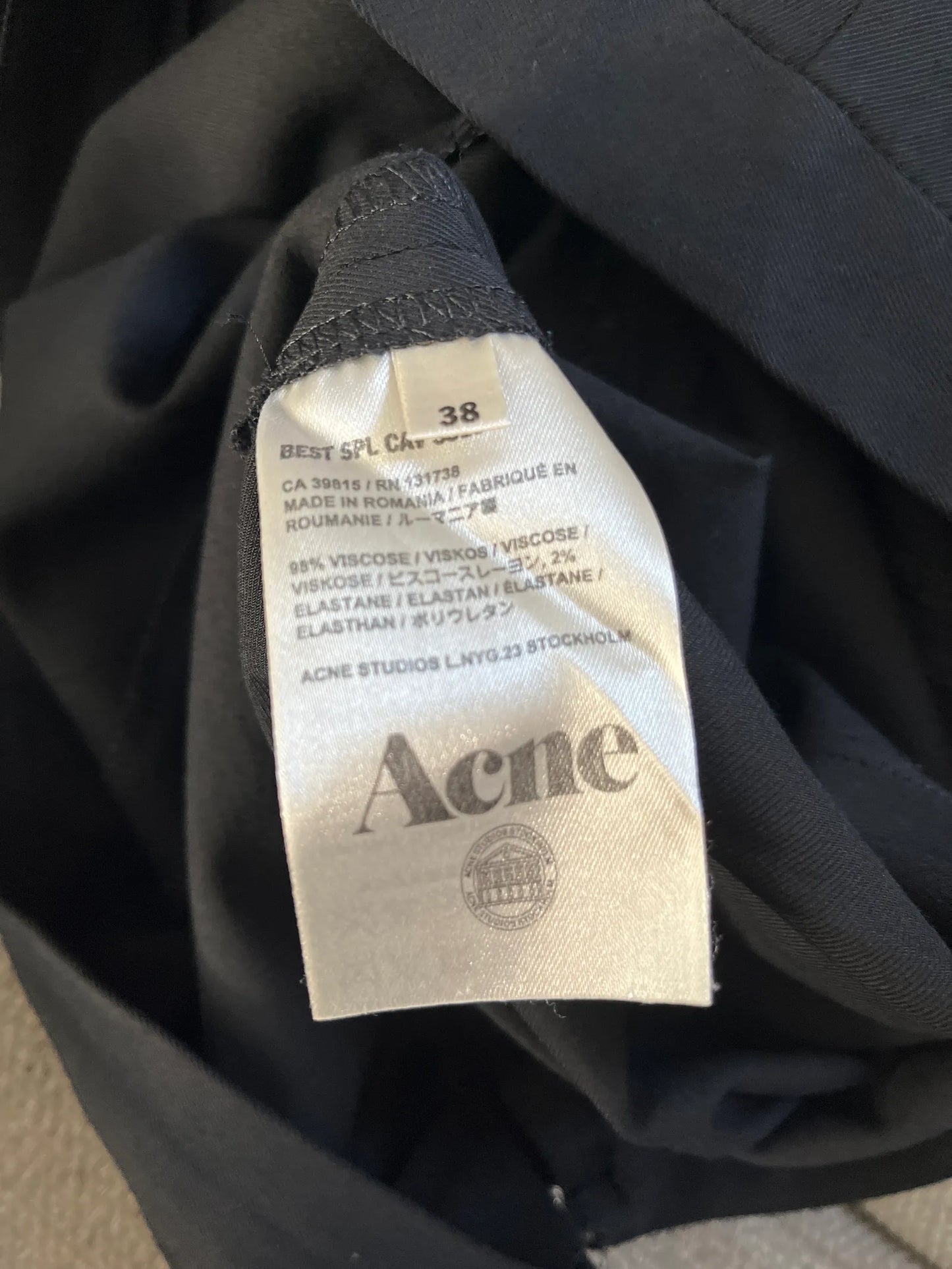Acne Studios Trousers