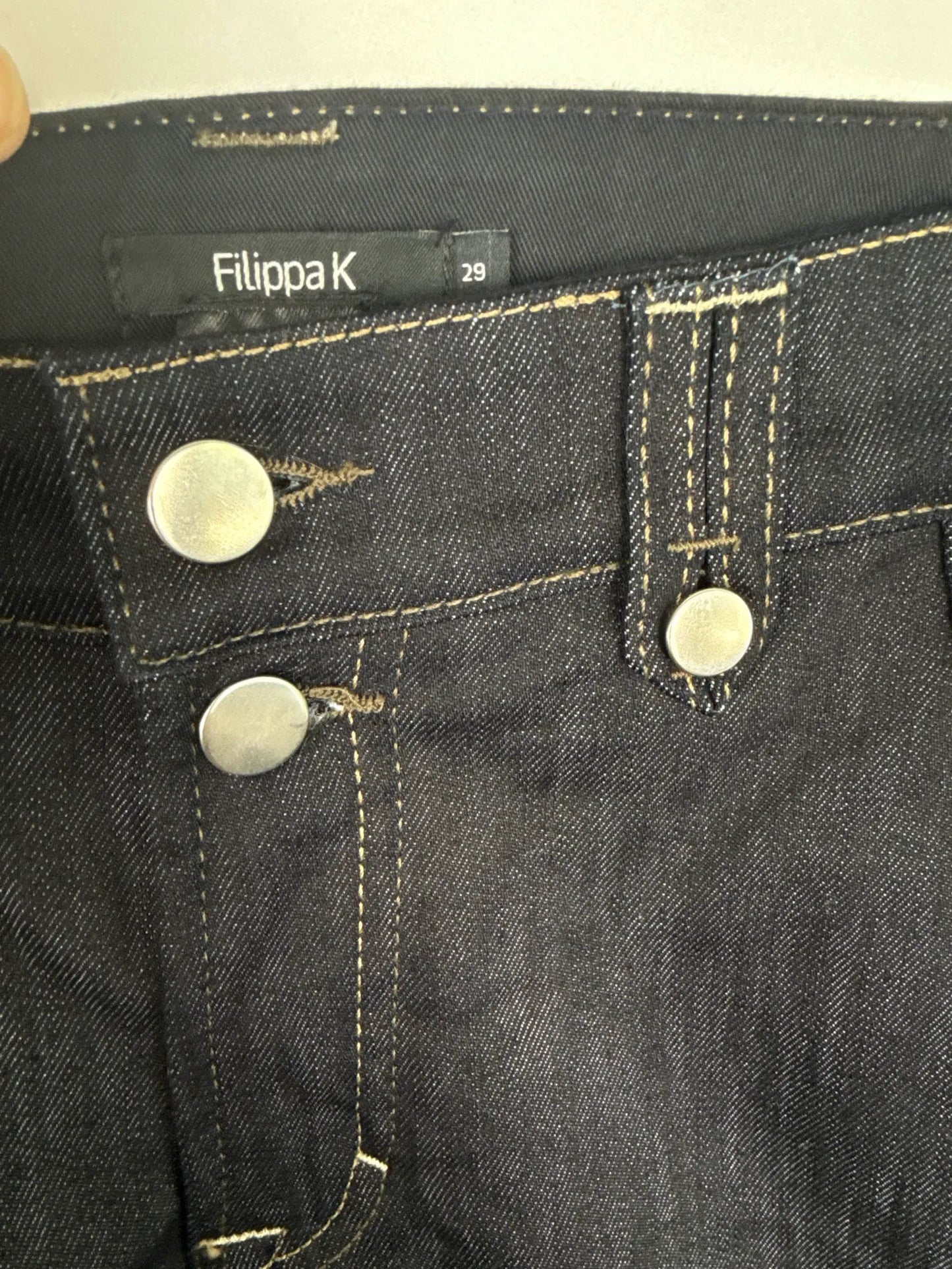 Filippa K Niki Silver Button Jeans