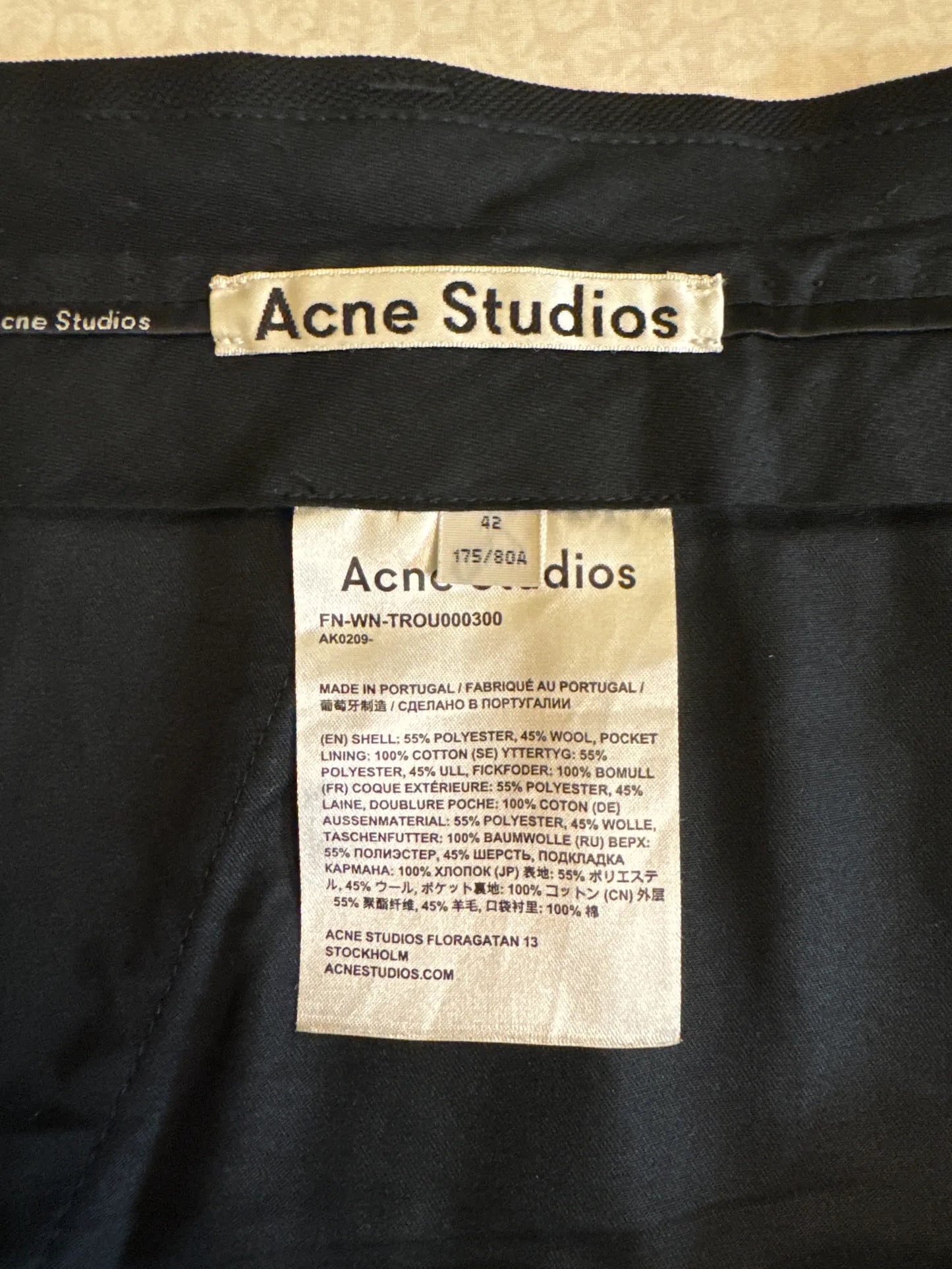 Acne Studios Hose