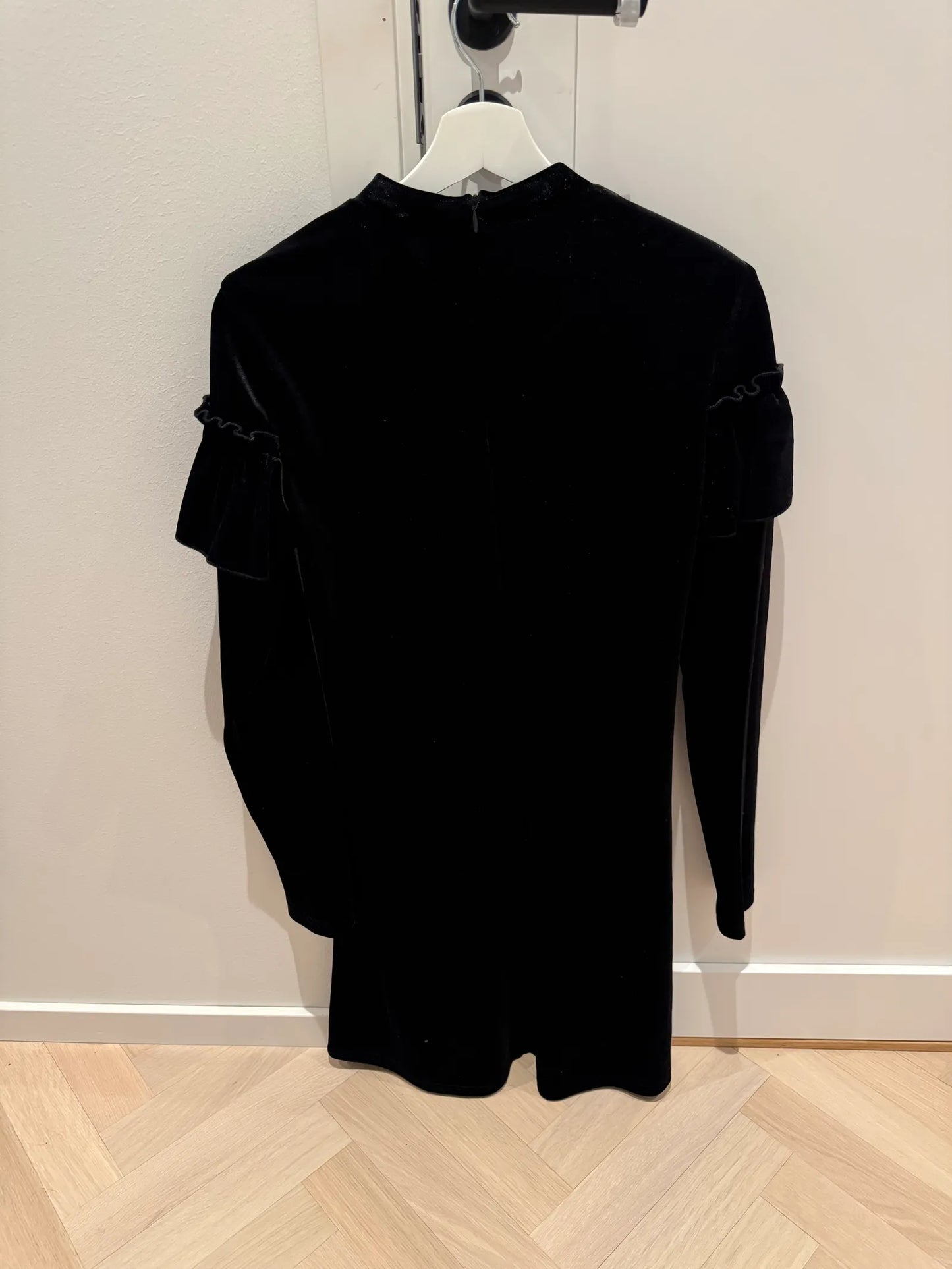 Gestuz Black Flounce Dress