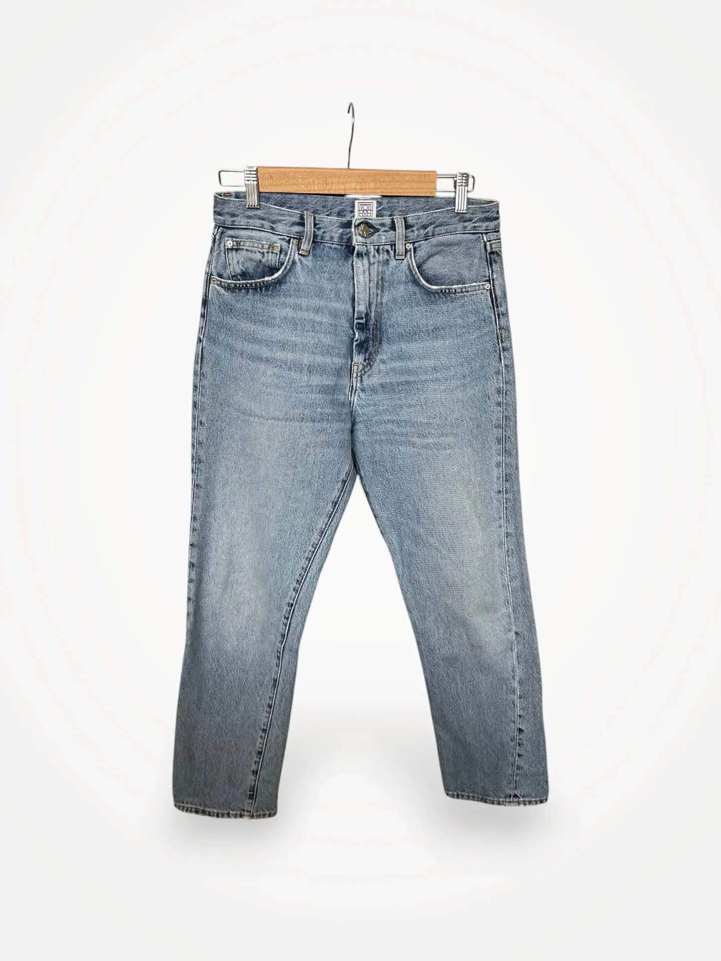 Toteme Twisted Seam Denim Jeans