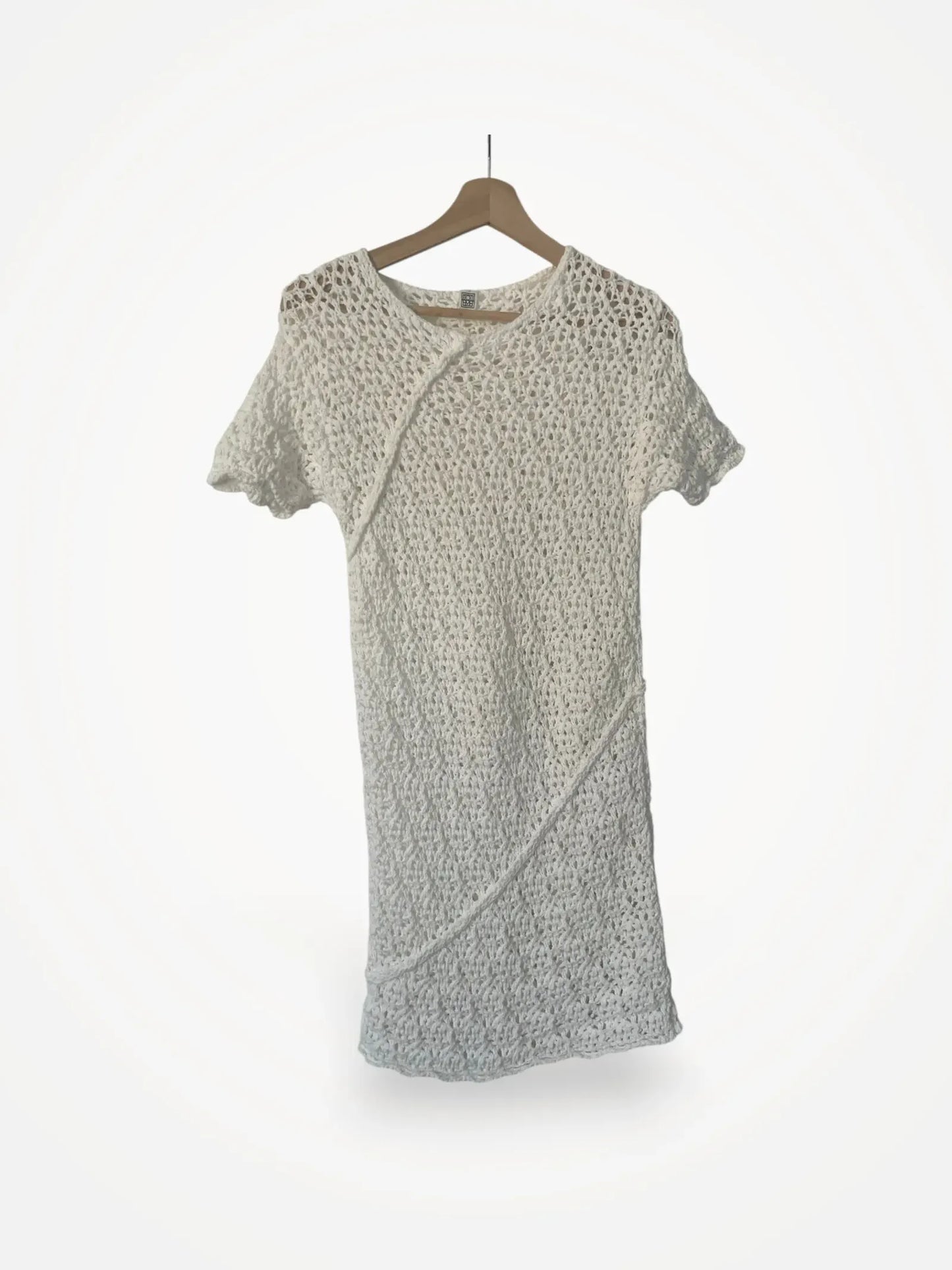 Toteme Crochet Knitted Twist Dress
