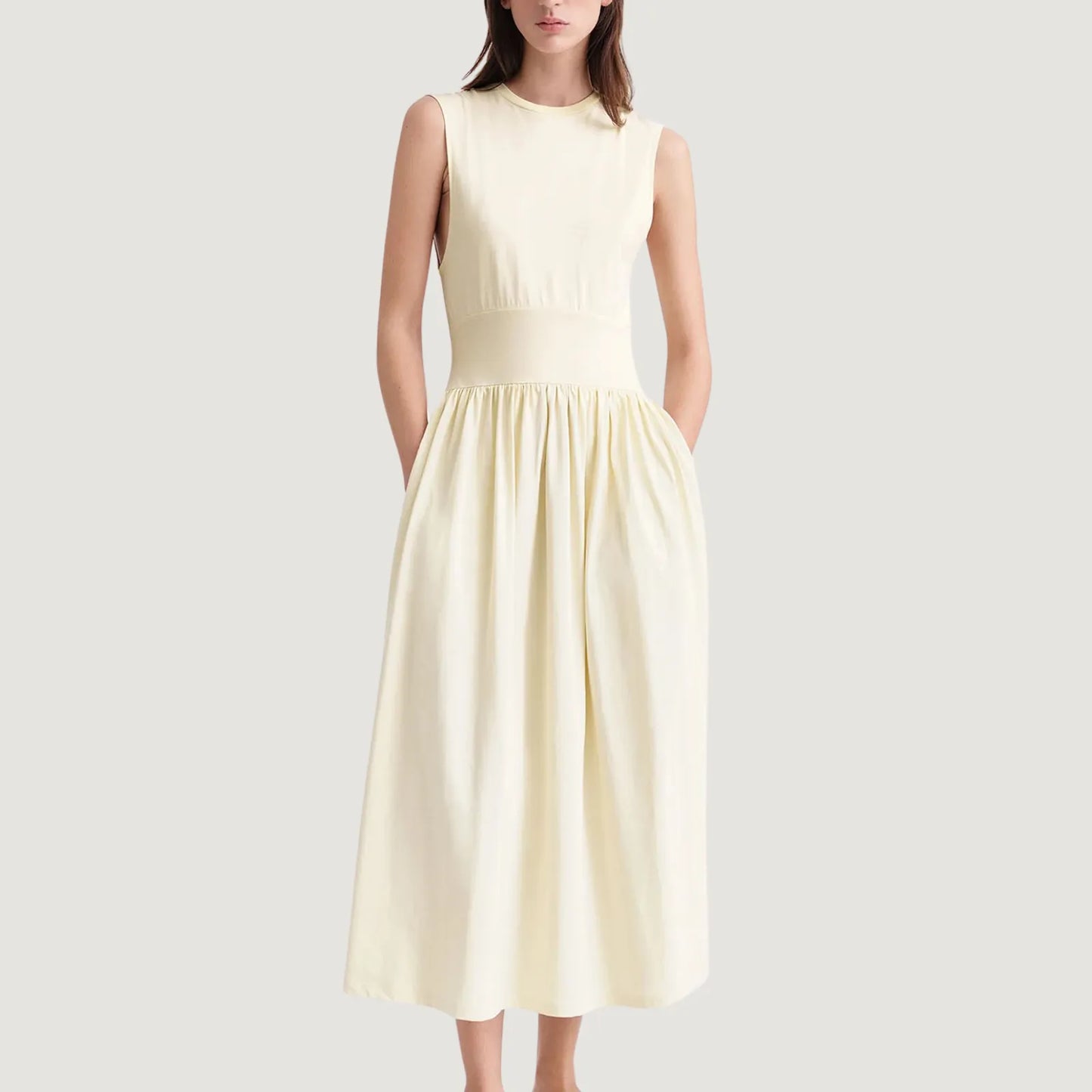 Toteme Sleeveless Cotton Dress