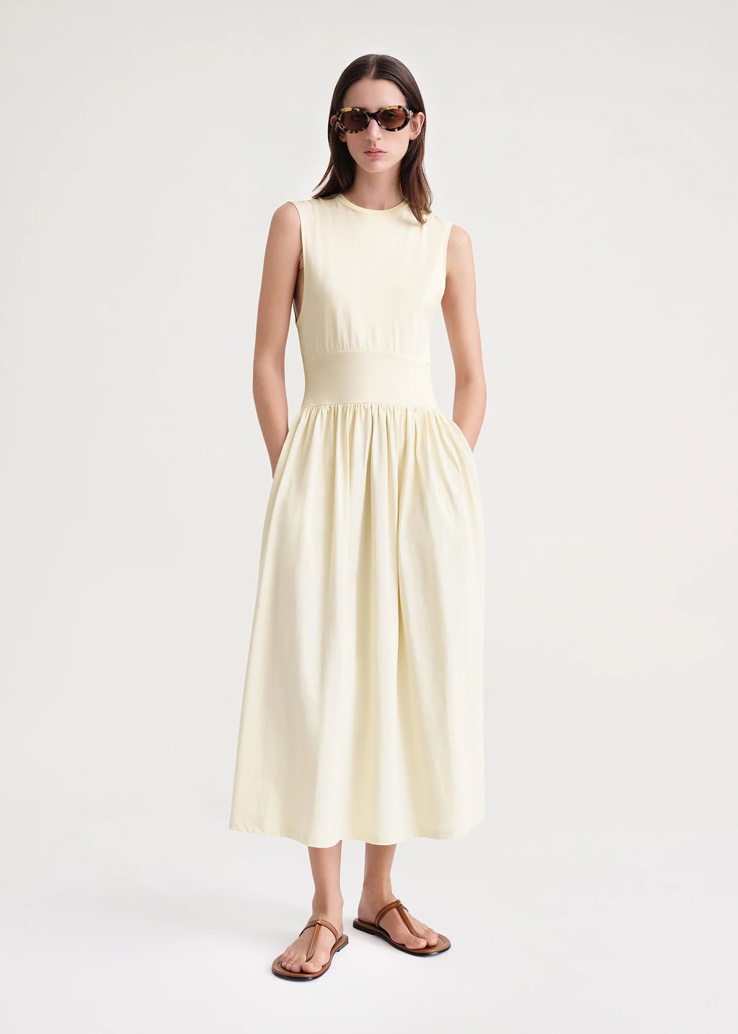 Toteme Sleeveless Cotton Dress