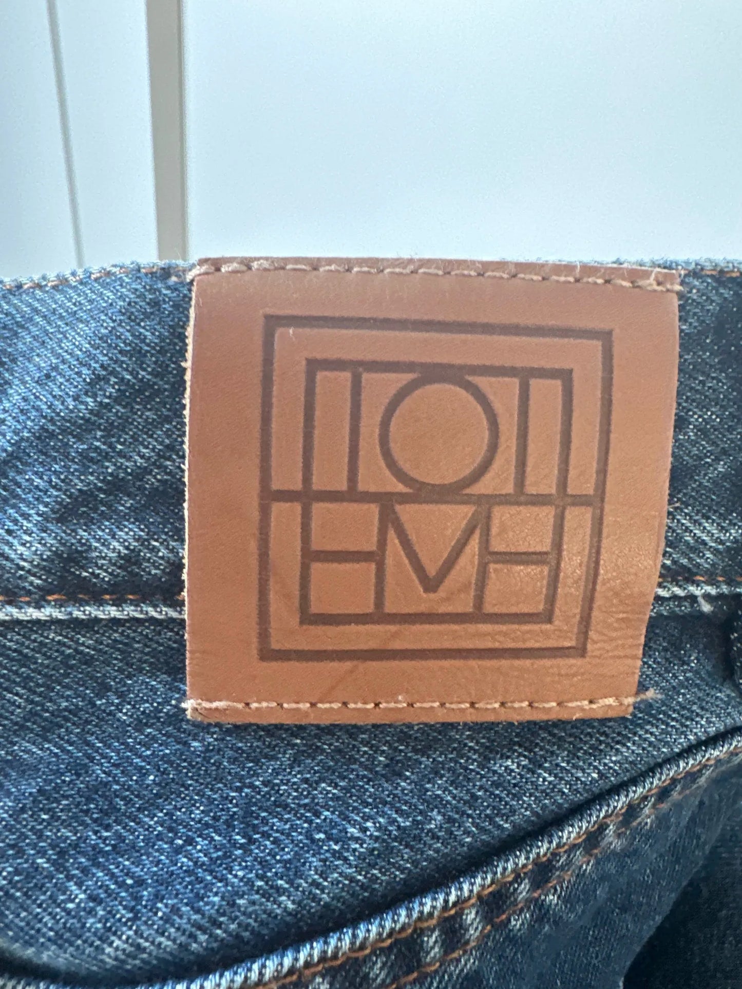 Toteme Tapered Leg Denim Jeans