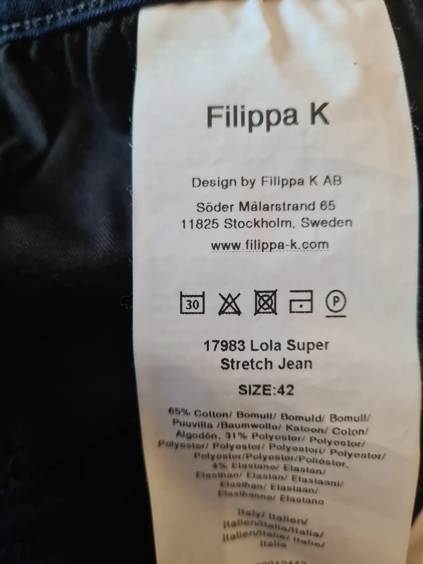 Filippa K Lola Super Stretch Jeans