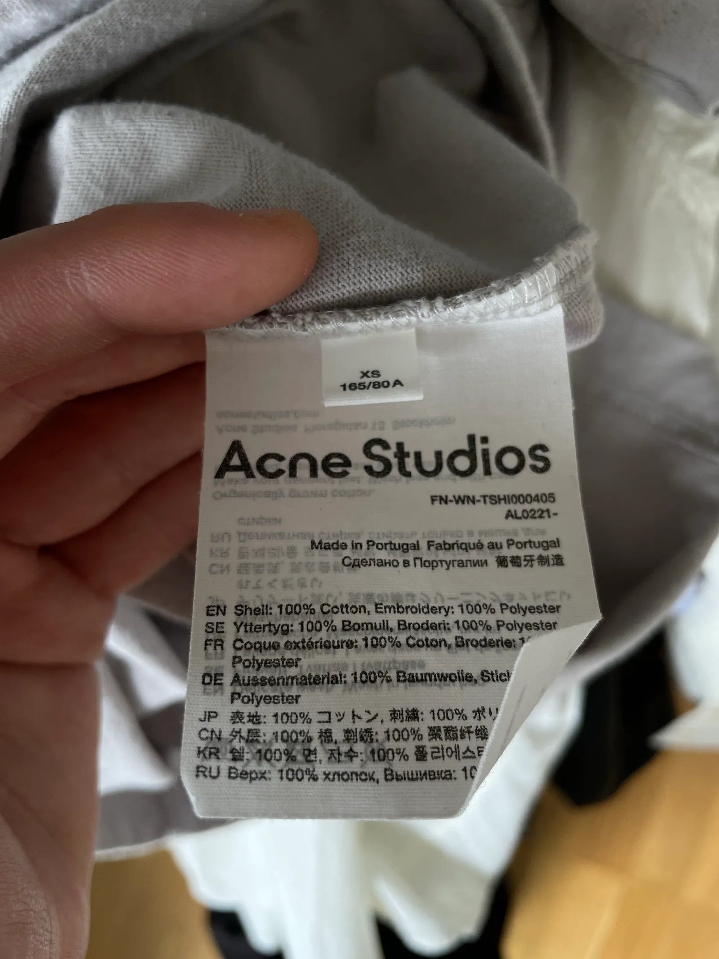 Acne Studios Fn-wm-tshi000405 T-shirt