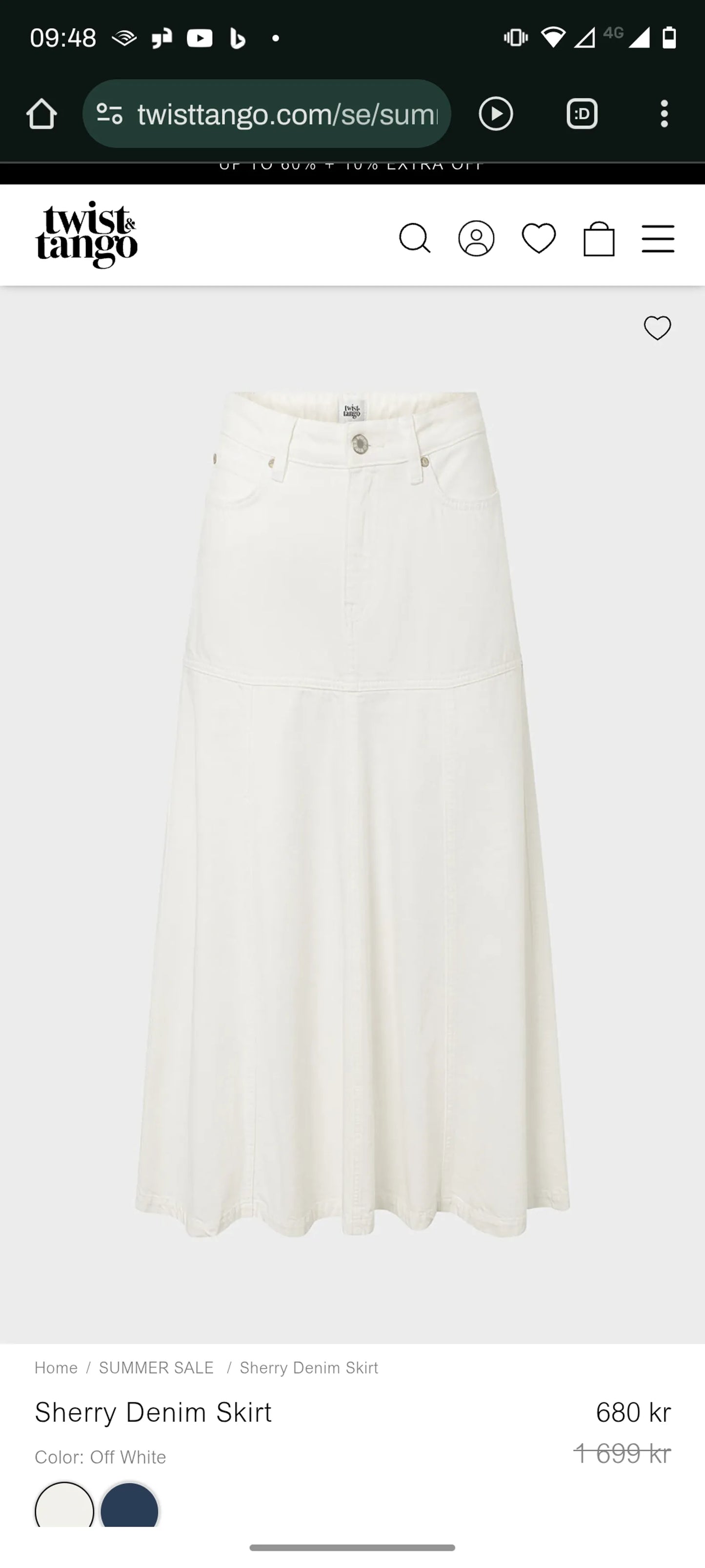 Twist & Tango Sherry Denim Rock