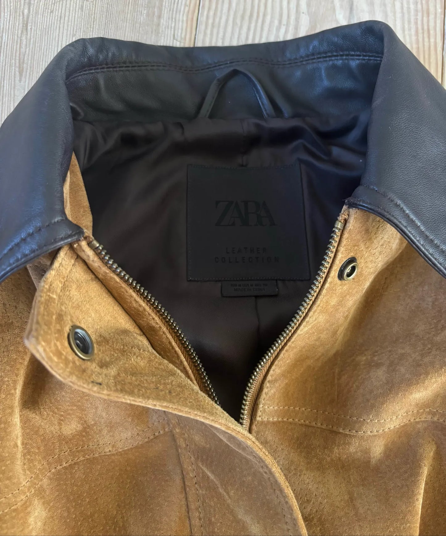 Zara Studio Lederjacke
